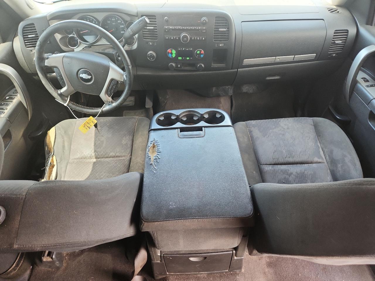 2013 Chevrolet Silverado K1500 Lt Black vin: 3GCPKSE73DG257830 Damage: Console Cover, Torn, > 12 Inches