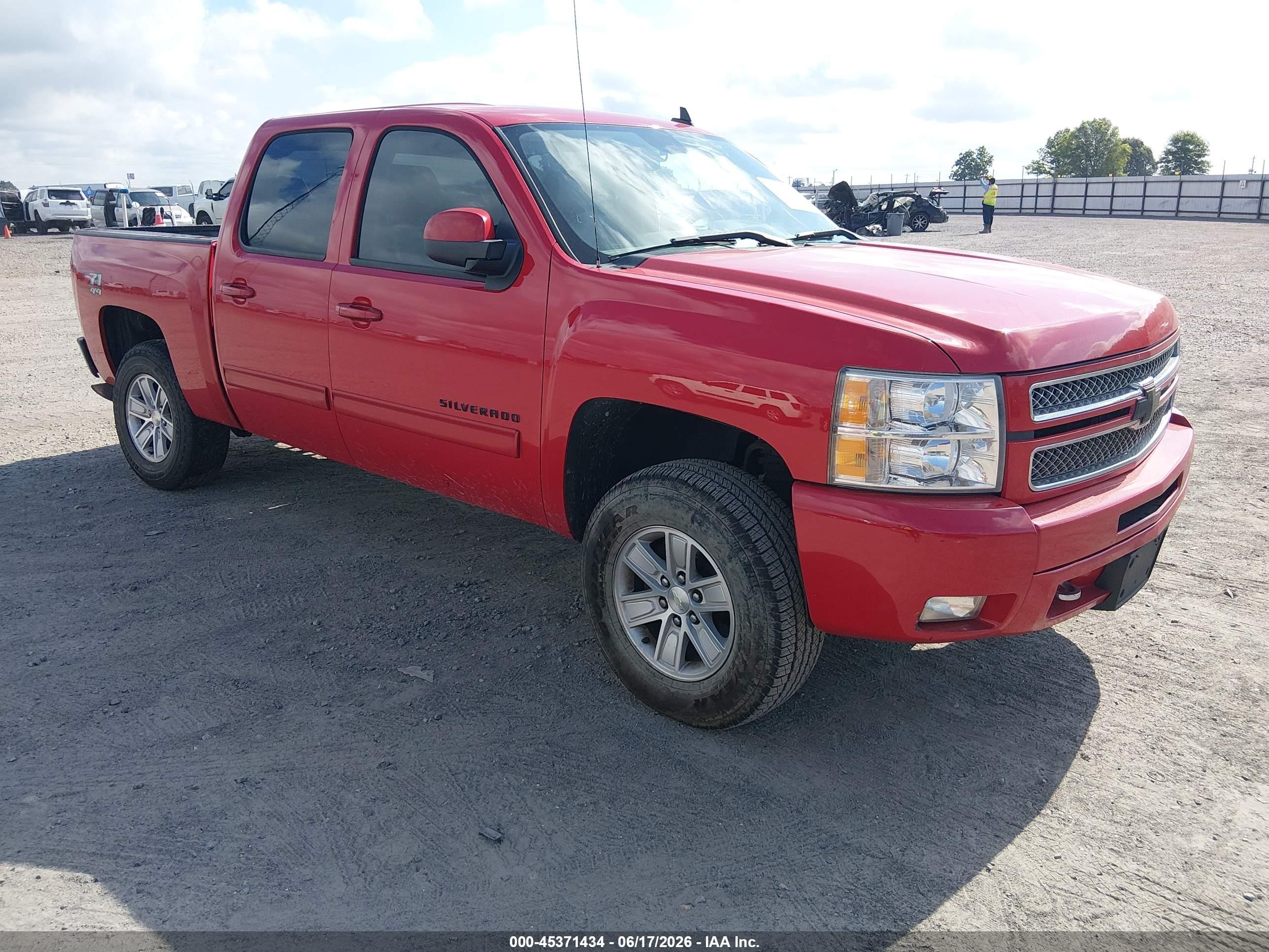 2013 Chevrolet Silverado 1500 Lt Red vin: 3GCPKSE73DG259061