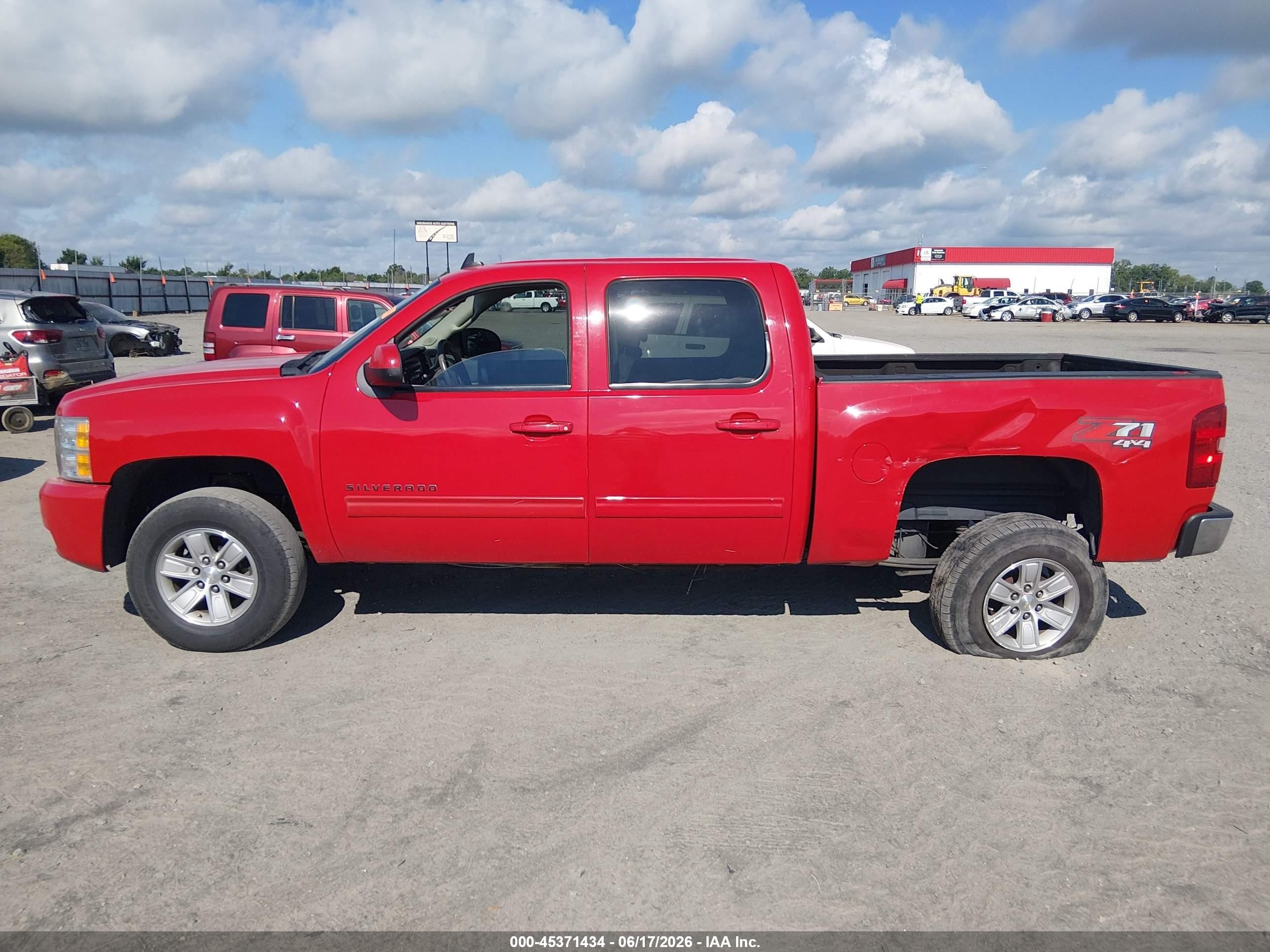 2013 Chevrolet Silverado 1500 Lt Red vin: 3GCPKSE73DG259061