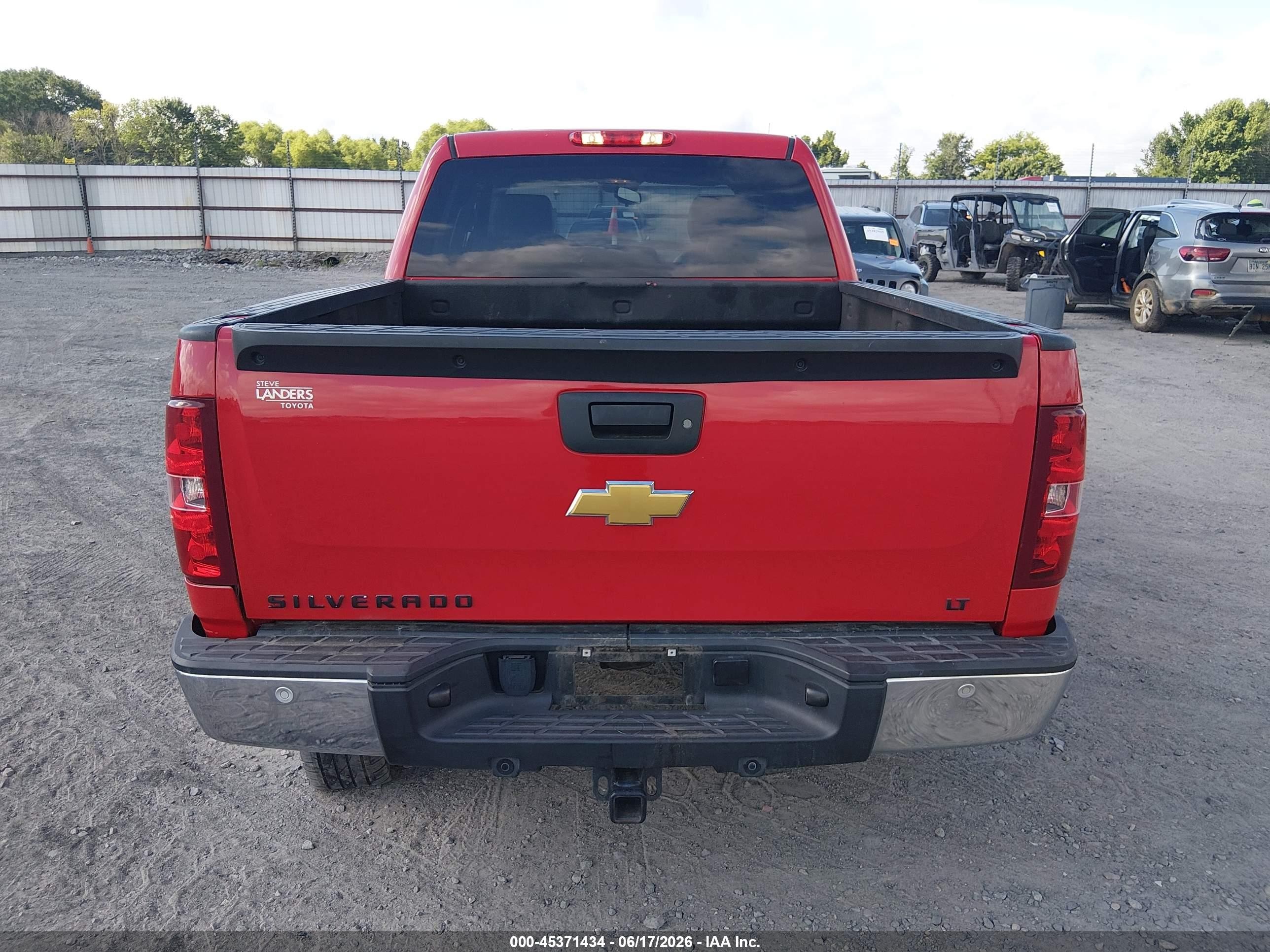 2013 Chevrolet Silverado 1500 Lt Red vin: 3GCPKSE73DG259061