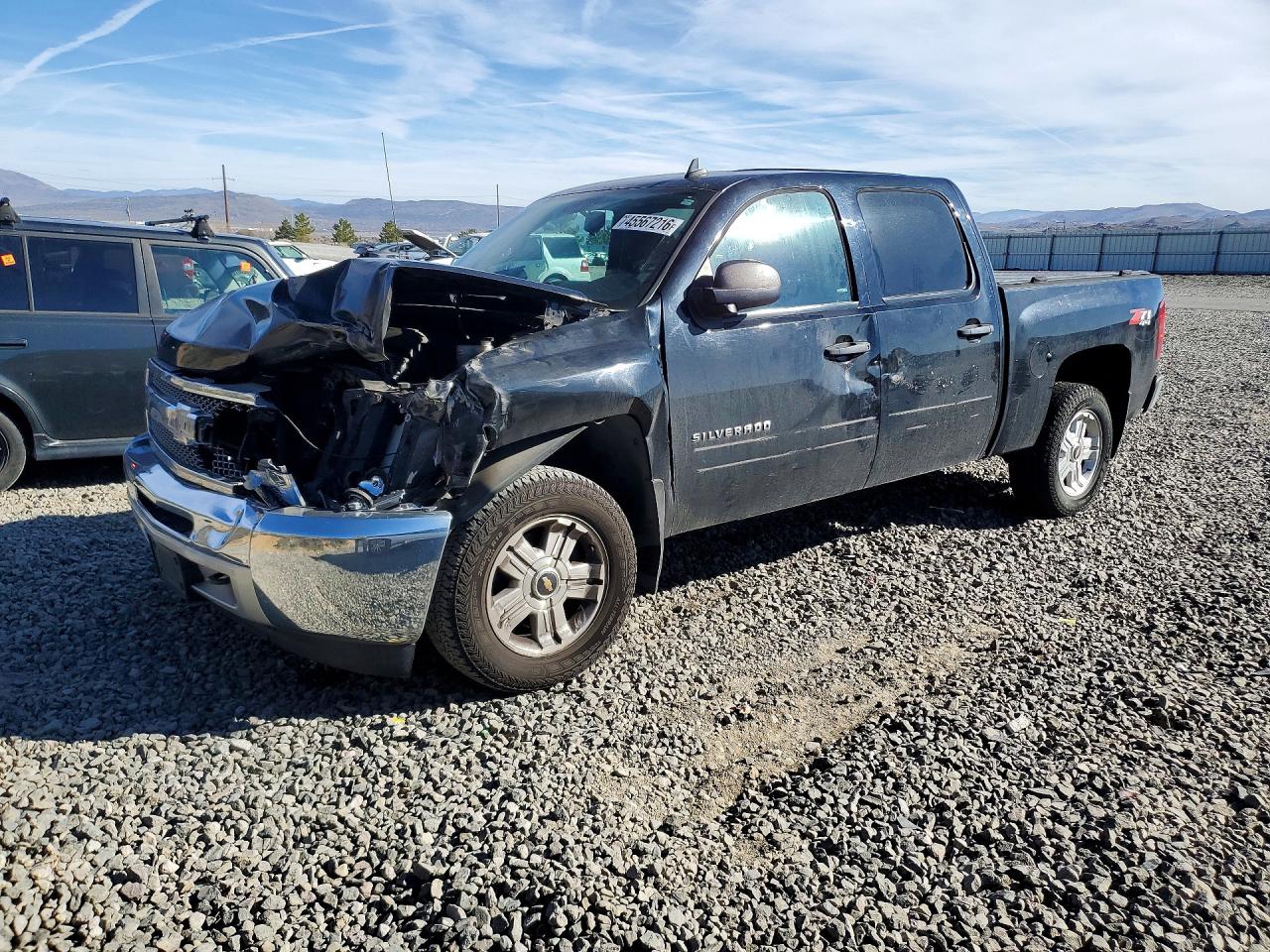 2013 Chevrolet Silverado K1500 Lt Black vin: 3GCPKSE73DG271226