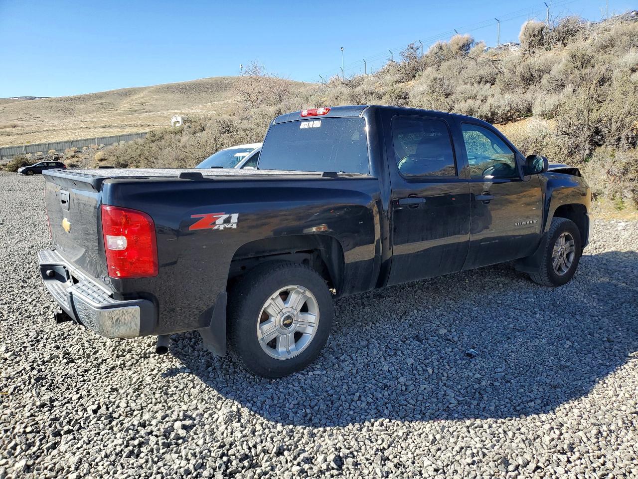 2013 Chevrolet Silverado K1500 Lt Black vin: 3GCPKSE73DG271226