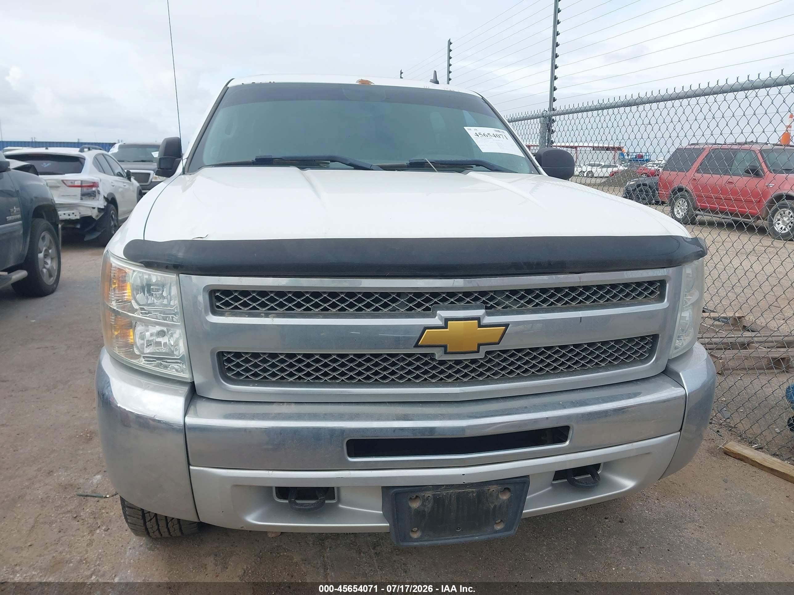 2013 Chevrolet Silverado 1500 Lt Белый vin: 3GCPKSE73DG322546