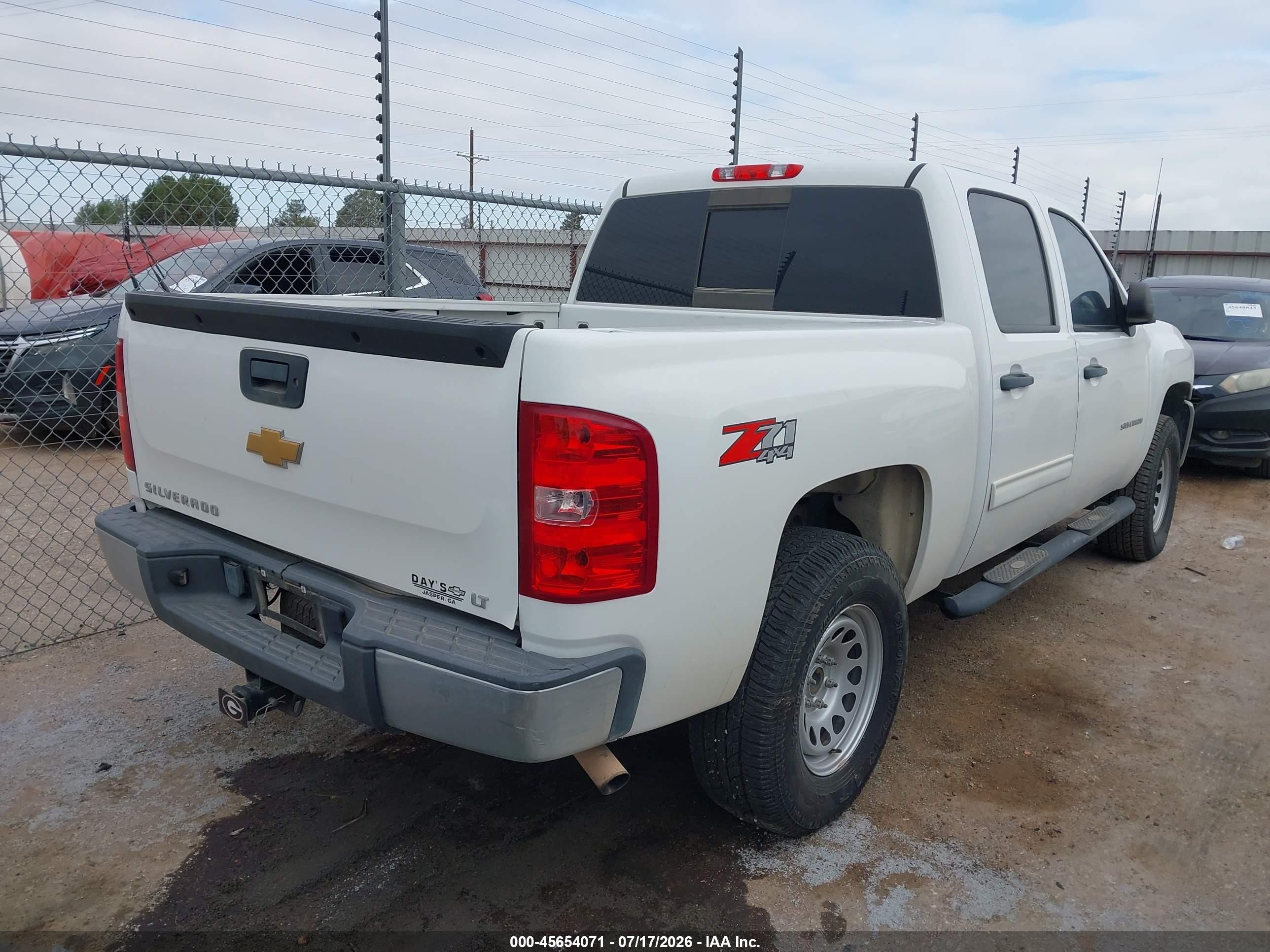 2013 Chevrolet Silverado 1500 Lt Белый vin: 3GCPKSE73DG322546