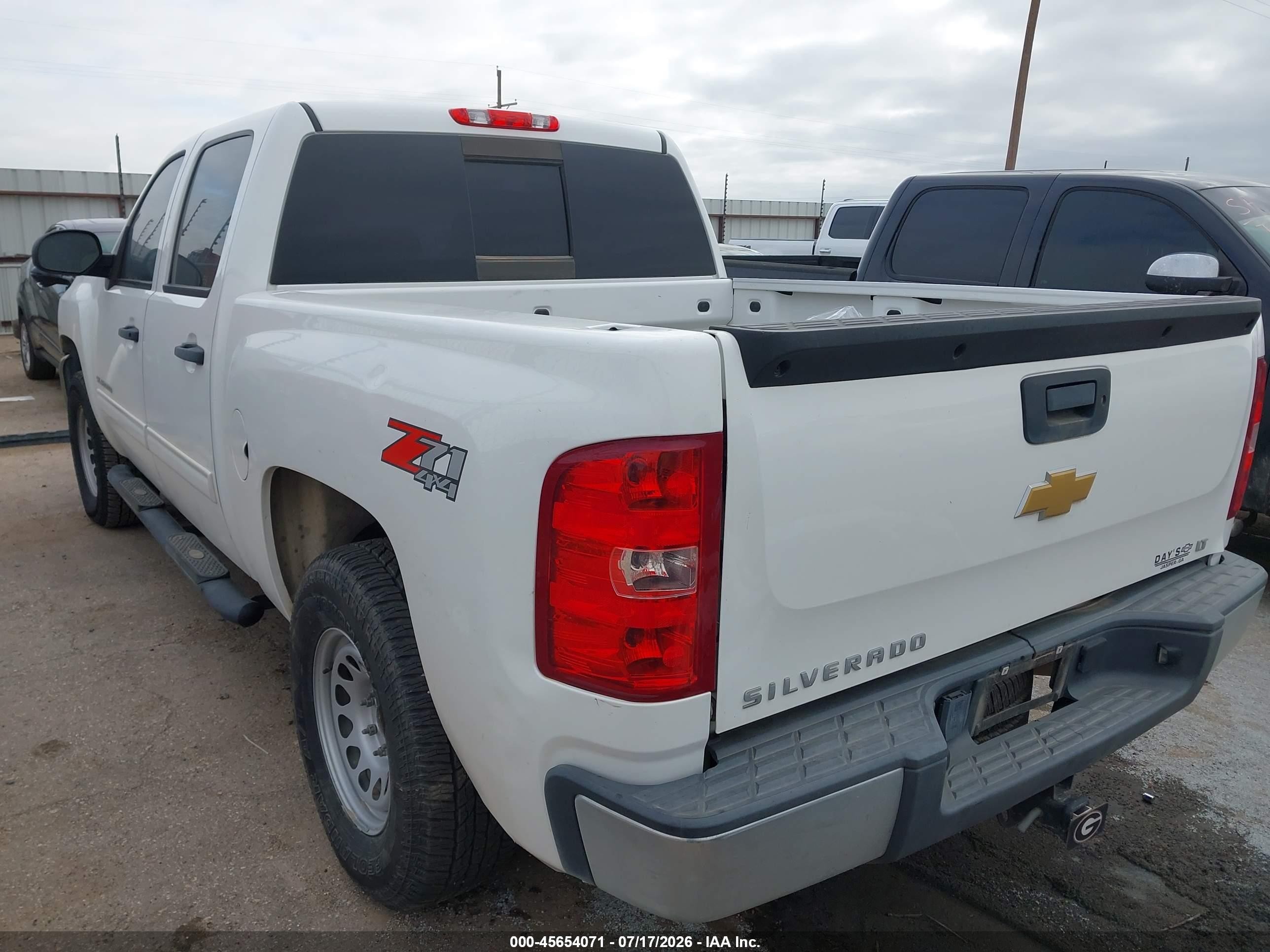 2013 Chevrolet Silverado 1500 Lt Белый vin: 3GCPKSE73DG322546