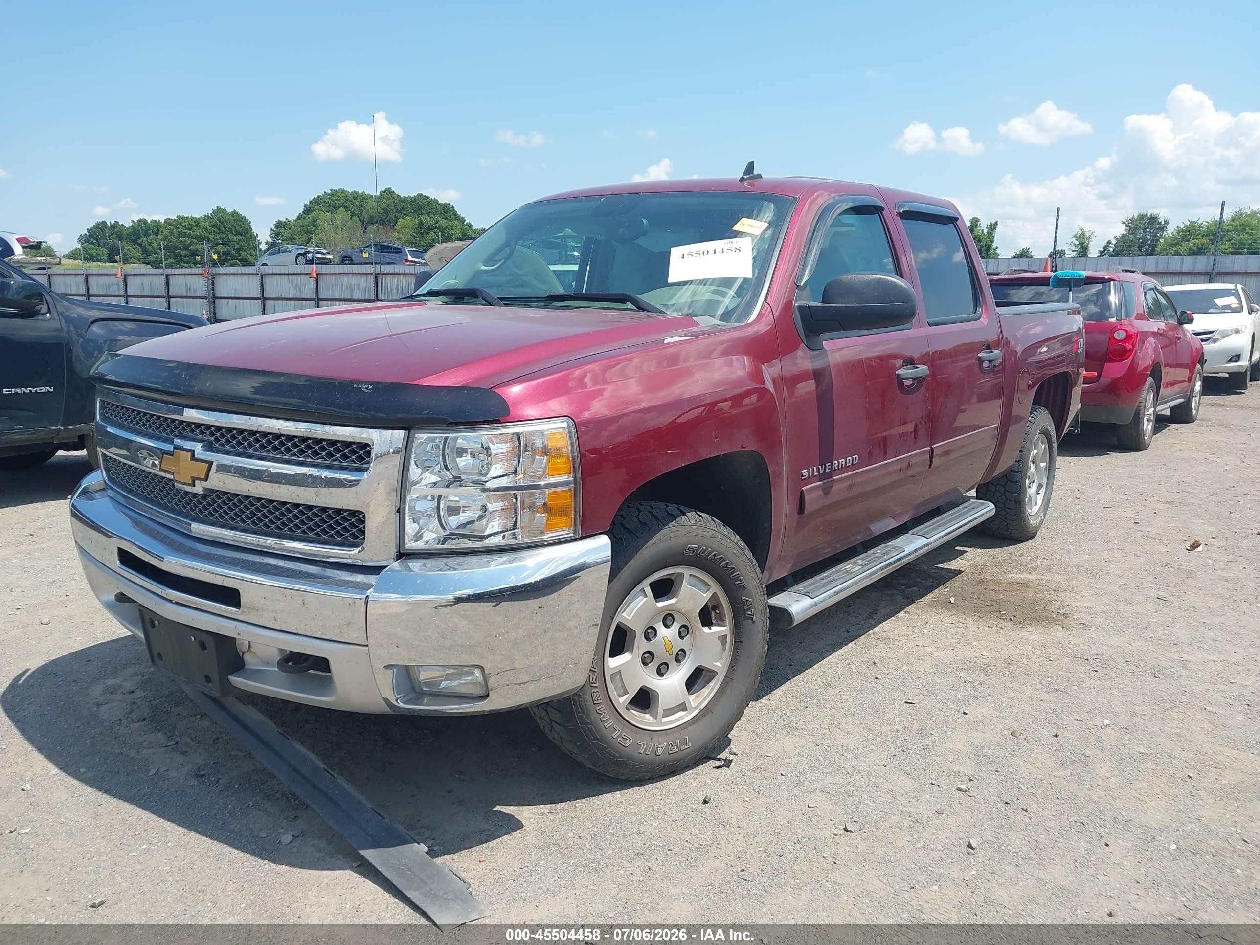 2013 Chevrolet Silverado 1500 Lt Maroon vin: 3GCPKSE73DG342523