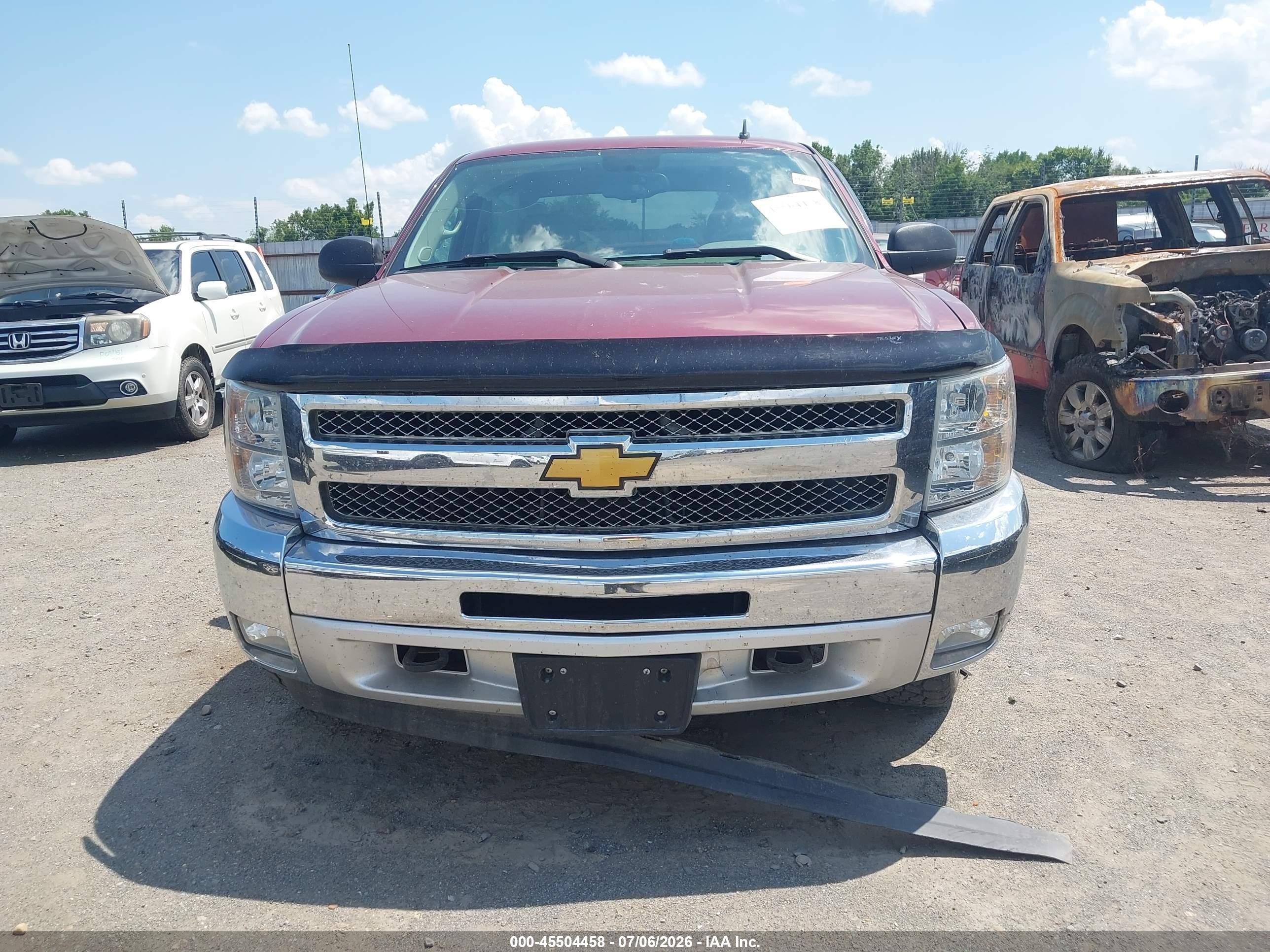 2013 Chevrolet Silverado 1500 Lt Maroon vin: 3GCPKSE73DG342523
