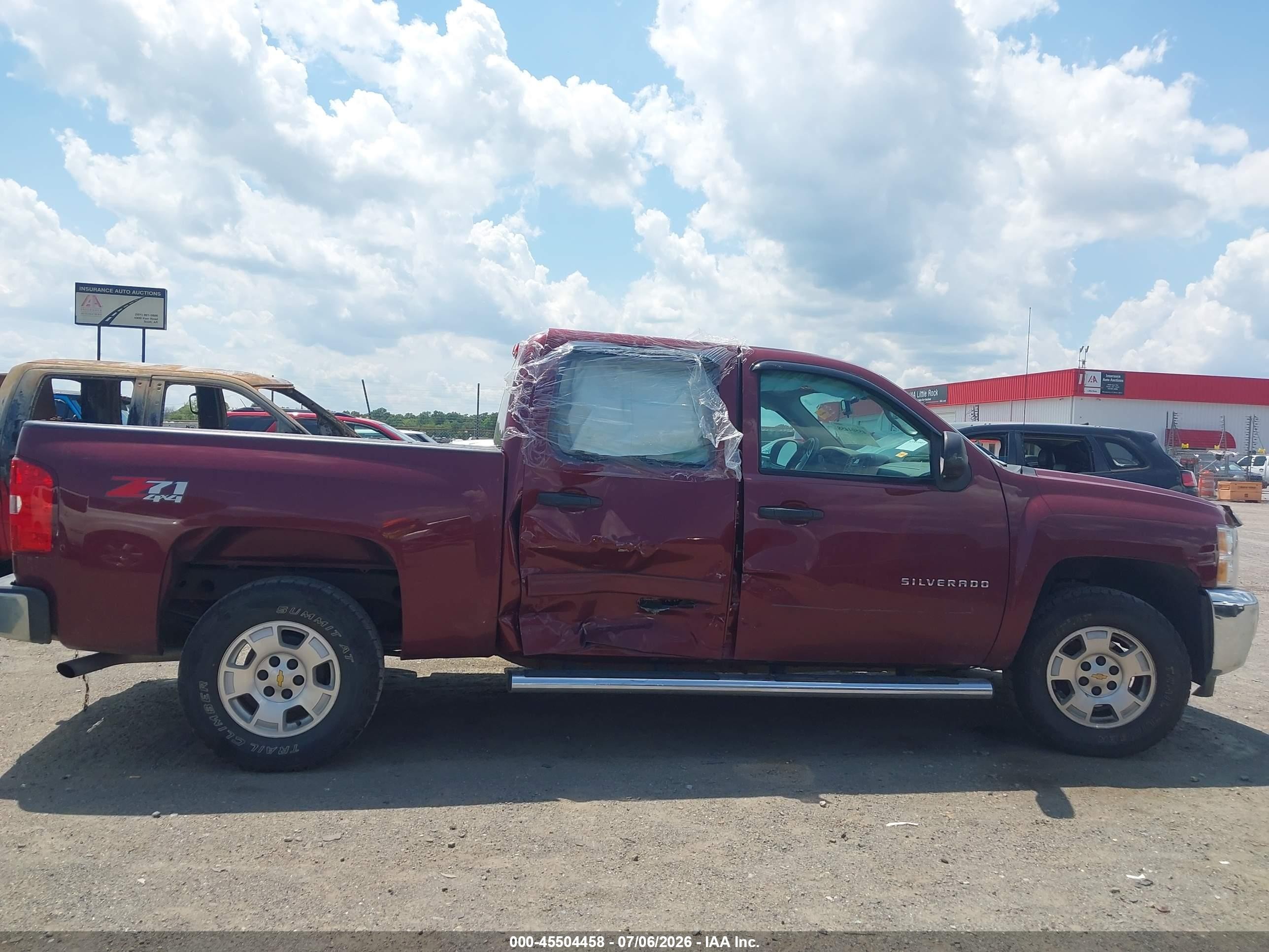 2013 Chevrolet Silverado 1500 Lt Maroon vin: 3GCPKSE73DG342523