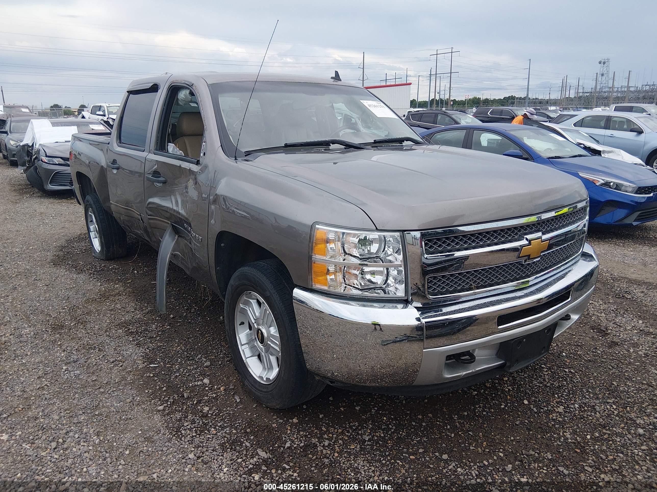 2012 Chevrolet Silverado 1500 Lt Tan vin: 3GCPKSE74CG190914