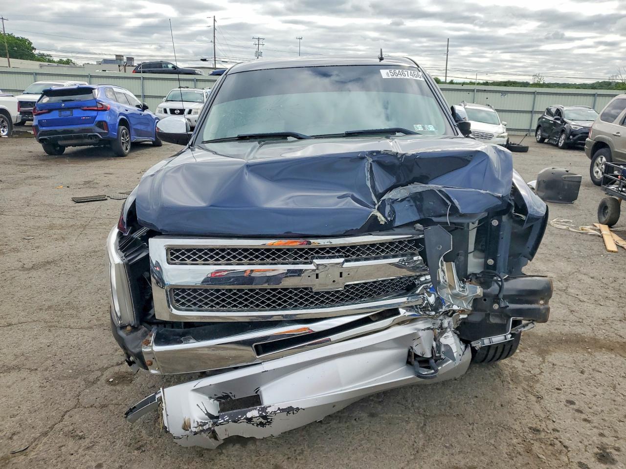 2012 Chevrolet Silverado K1500 Lt Blue vin: 3GCPKSE74CG201751