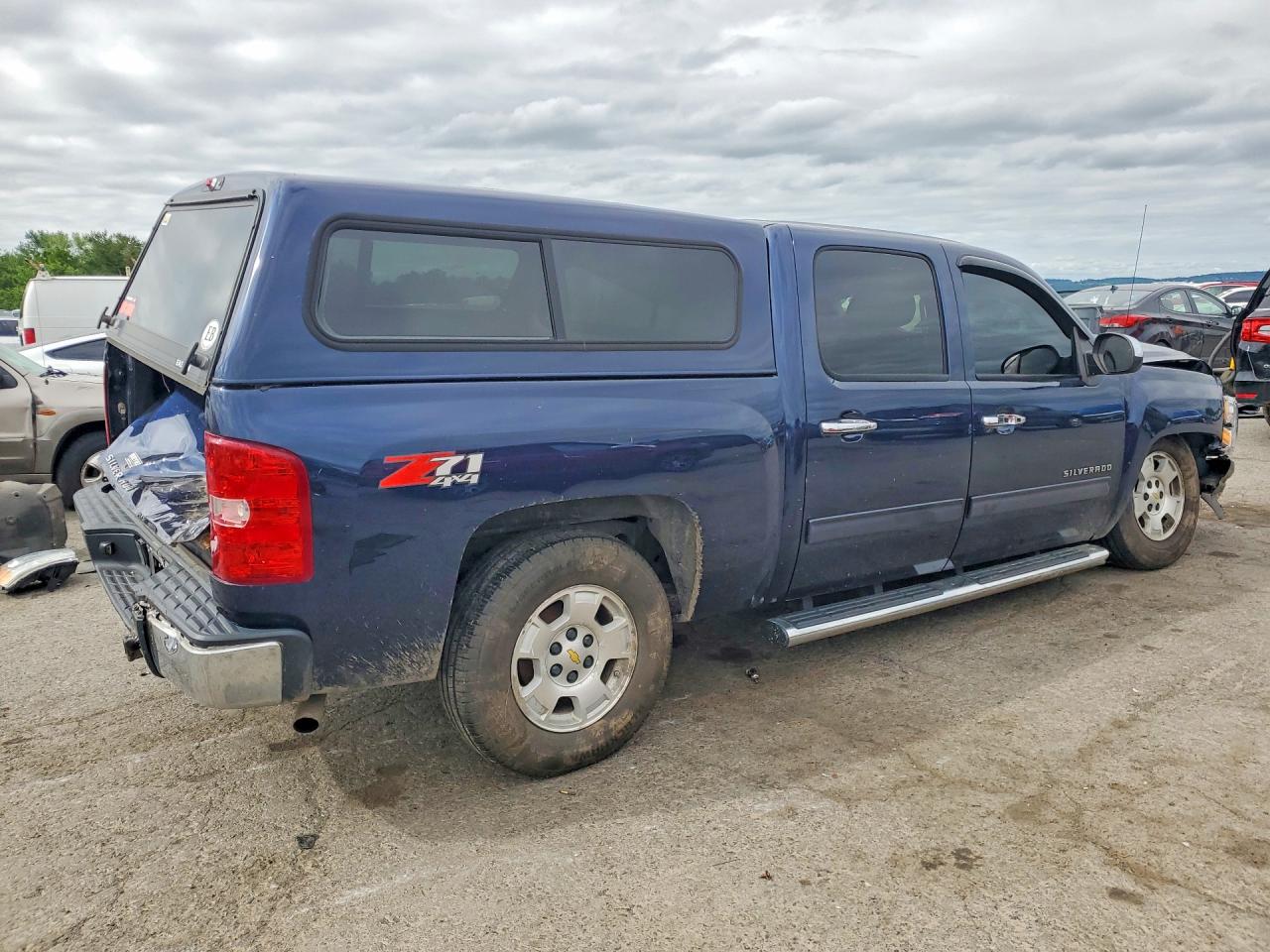 2012 Chevrolet Silverado K1500 Lt Blue vin: 3GCPKSE74CG201751