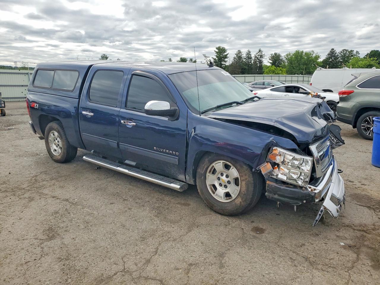 2012 Chevrolet Silverado K1500 Lt Blue vin: 3GCPKSE74CG201751