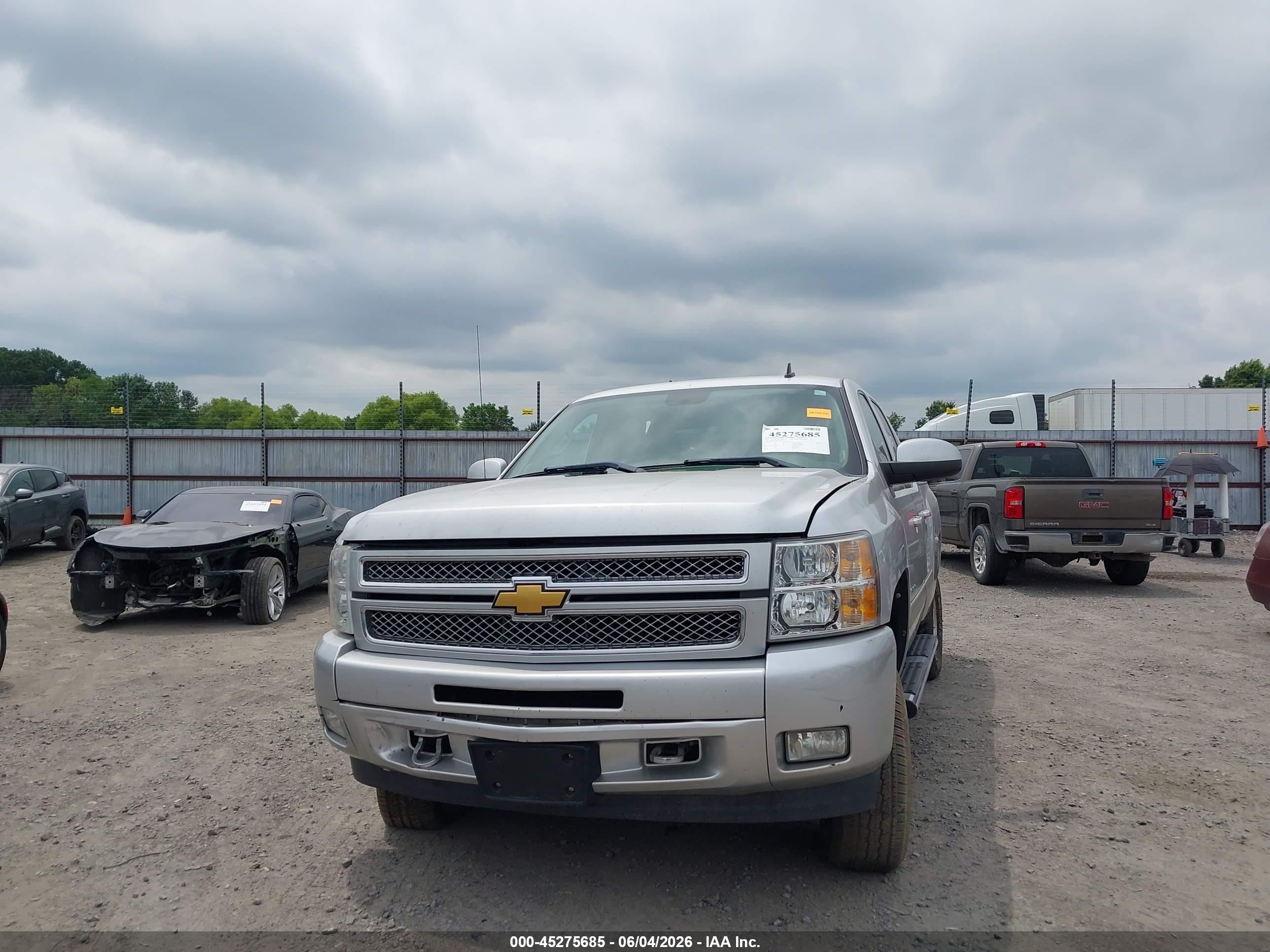 2012 Chevrolet Silverado 1500 Lt Silver vin: 3GCPKSE74CG223989