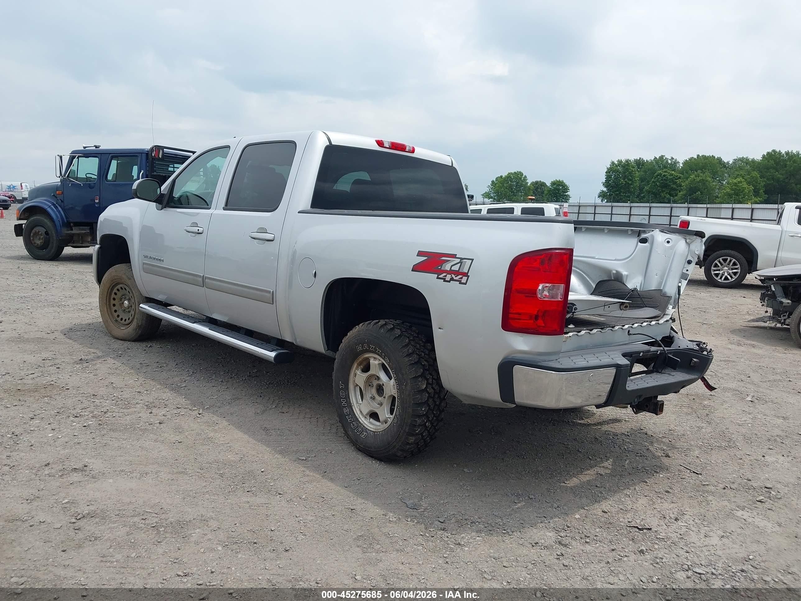 2012 Chevrolet Silverado 1500 Lt Silver vin: 3GCPKSE74CG223989