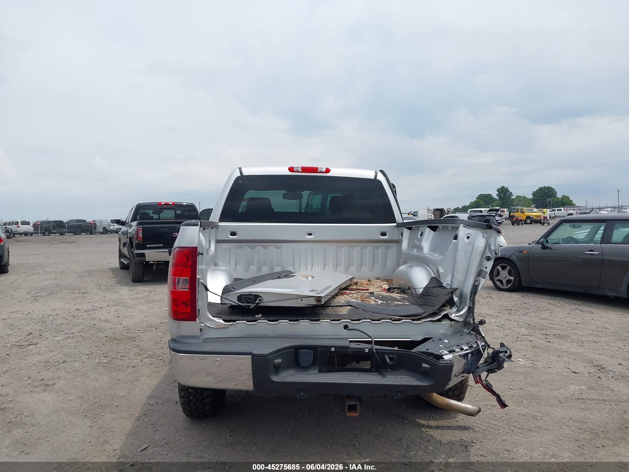 2012 Chevrolet Silverado 1500 Lt Silver vin: 3GCPKSE74CG223989