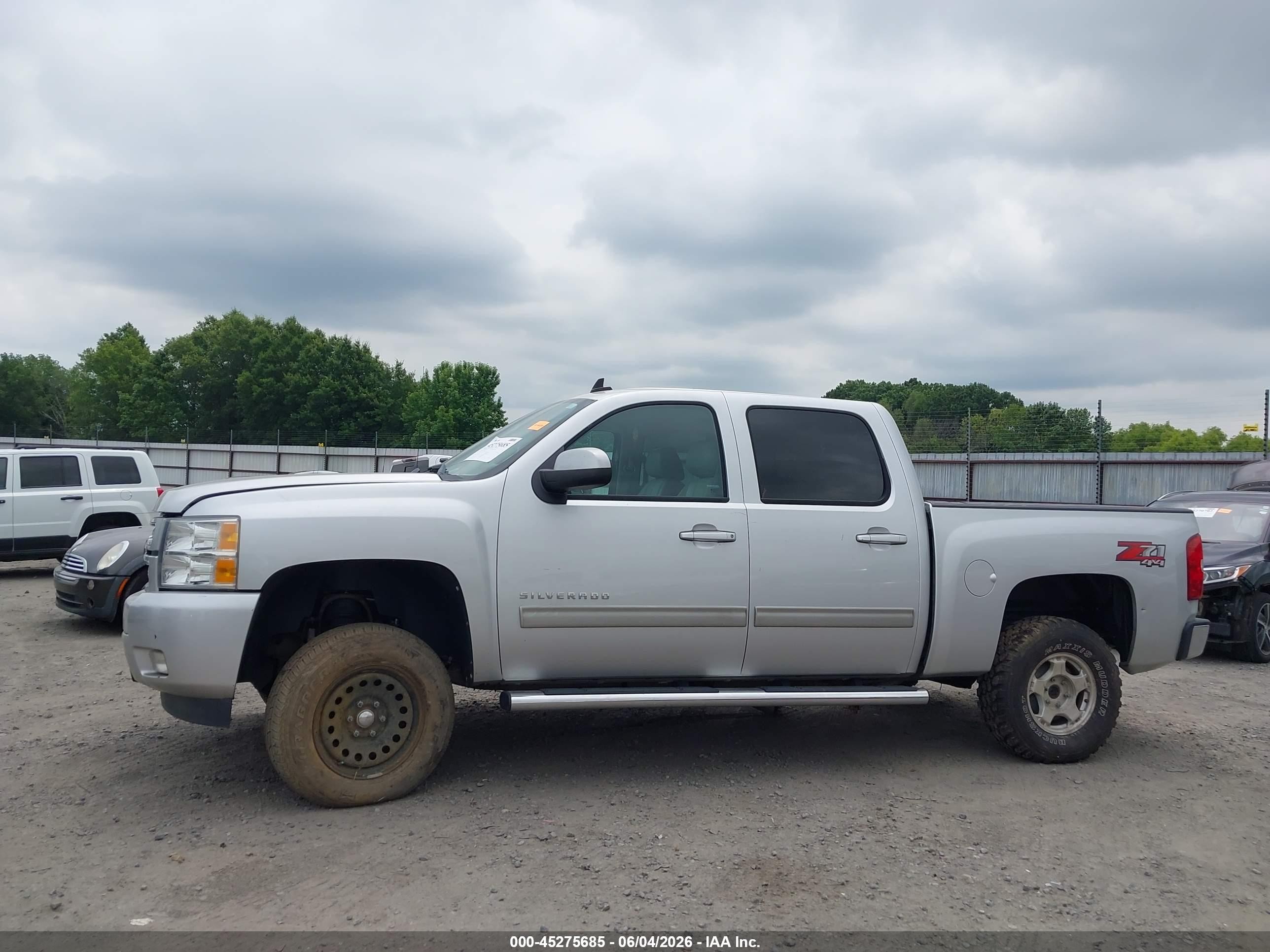 2012 Chevrolet Silverado 1500 Lt Silver vin: 3GCPKSE74CG223989