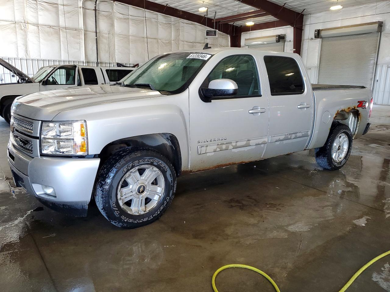 2012 Chevrolet Silverado K1500 Lt Silver vin: 3GCPKSE74CG287532