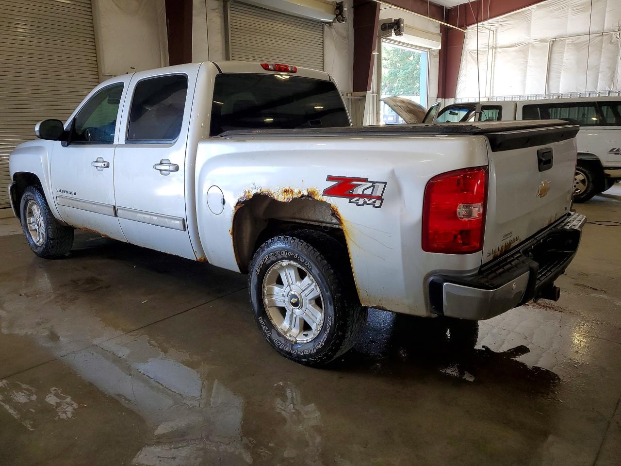 2012 Chevrolet Silverado K1500 Lt Silver vin: 3GCPKSE74CG287532