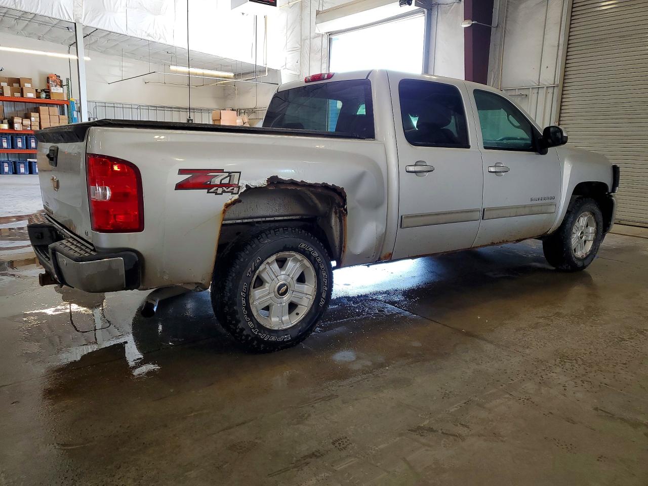 2012 Chevrolet Silverado K1500 Lt Silver vin: 3GCPKSE74CG287532