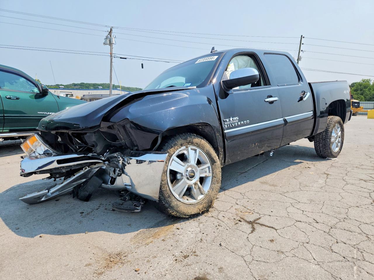 2013 Chevrolet Silverado K1500 Lt Черный vin: 3GCPKSE74DG133145