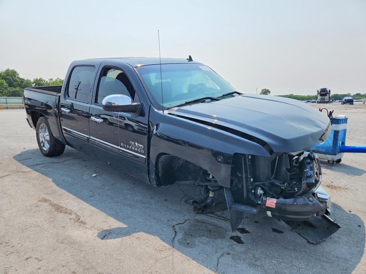 2013 Chevrolet Silverado K1500 Lt Black vin: 3GCPKSE74DG133145