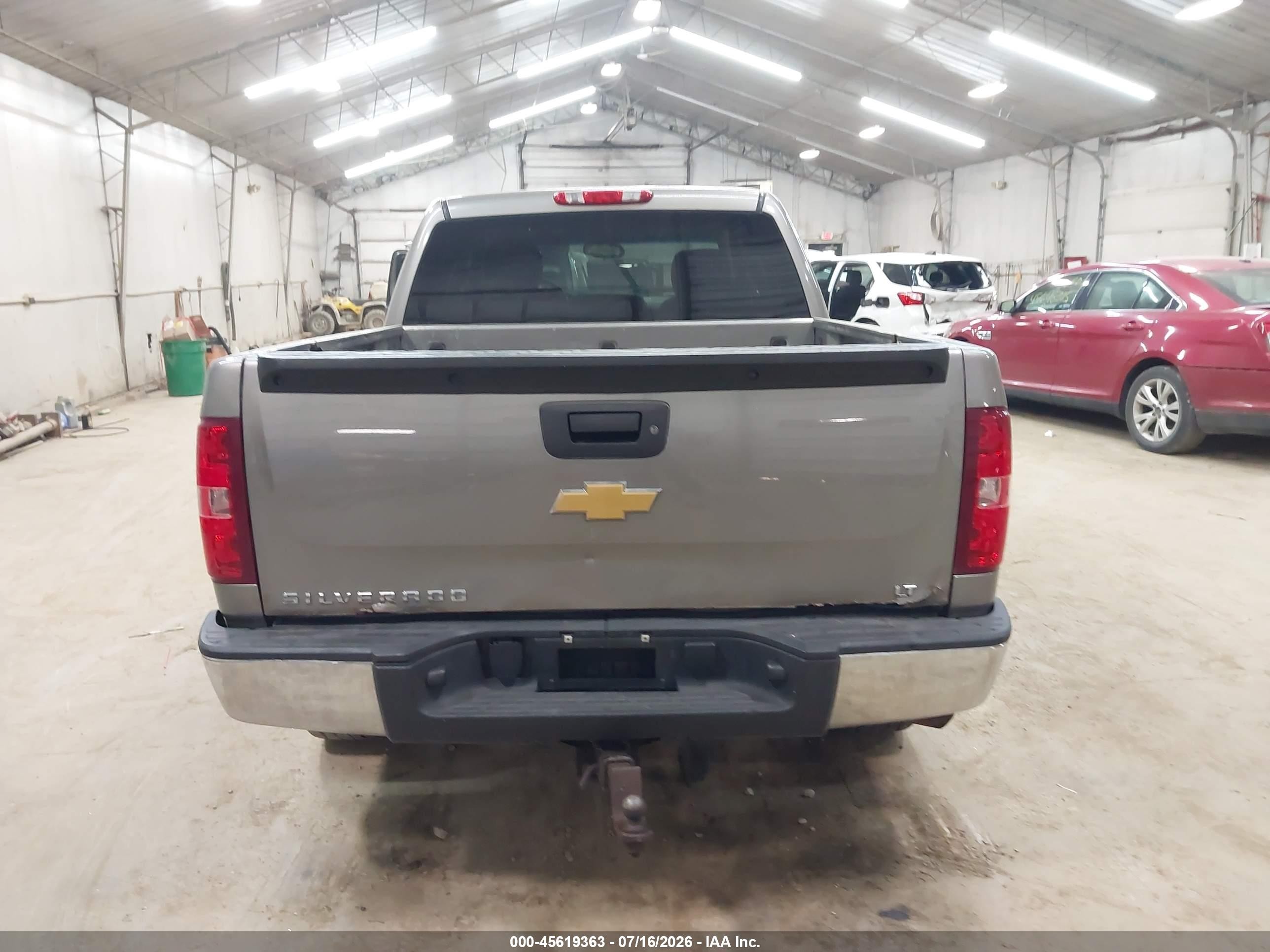 2013 Chevrolet Silverado 1500 Lt Серый vin: 3GCPKSE74DG139799