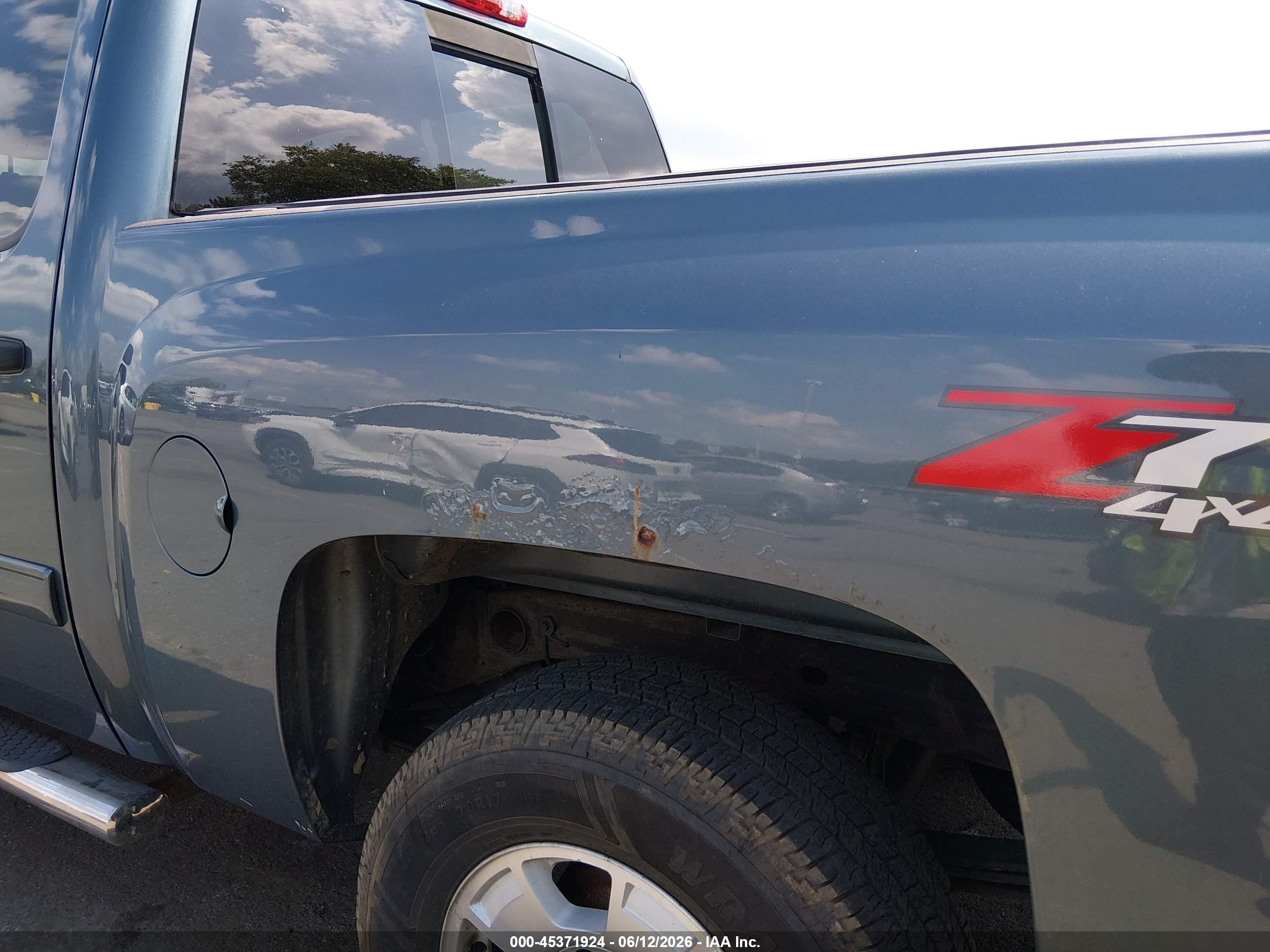 2013 Chevrolet Silverado 1500 Lt Turquoise vin: 3GCPKSE74DG151001