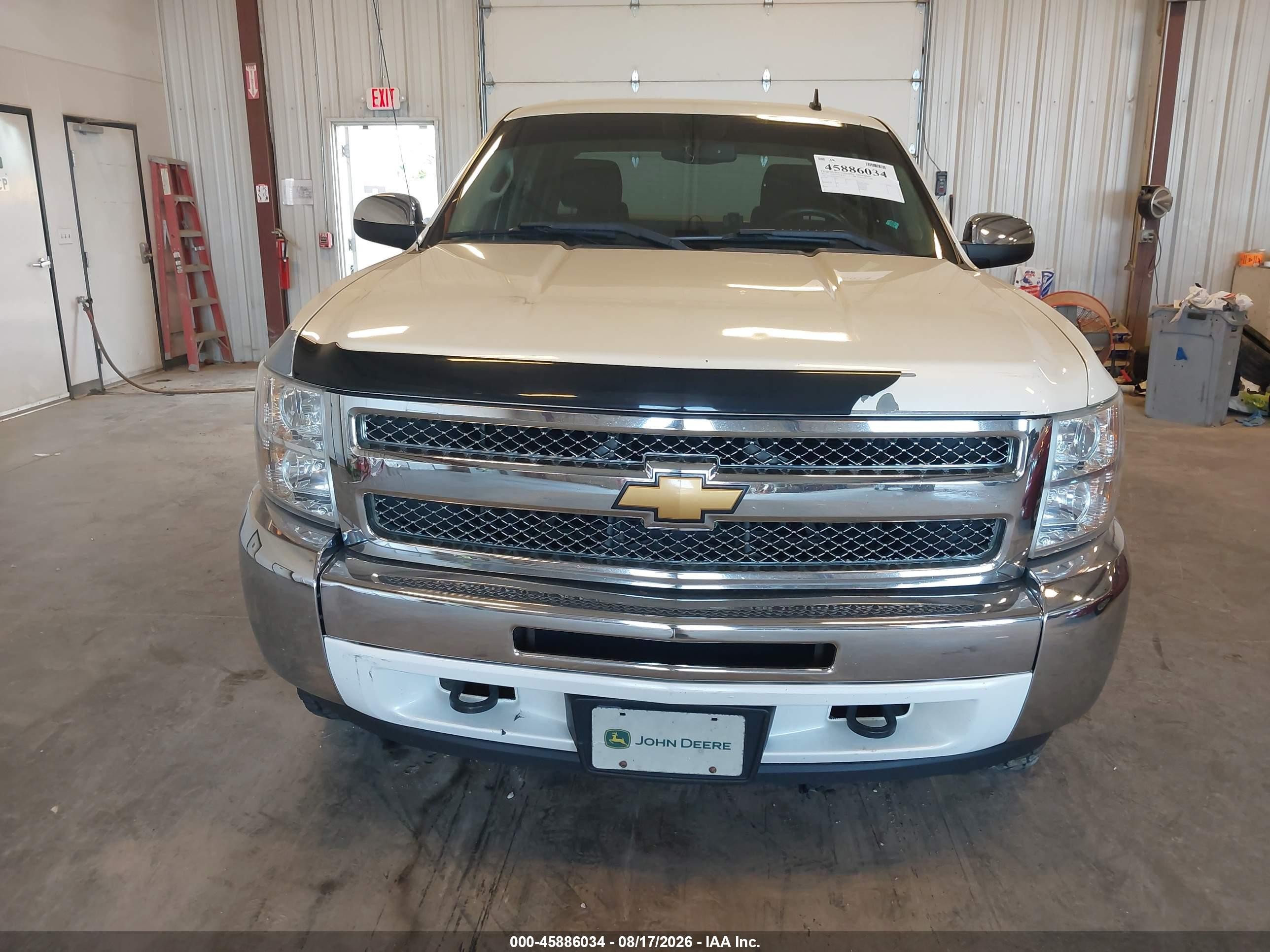 2013 Chevrolet Silverado 1500 Lt Белый vin: 3GCPKSE74DG173452
