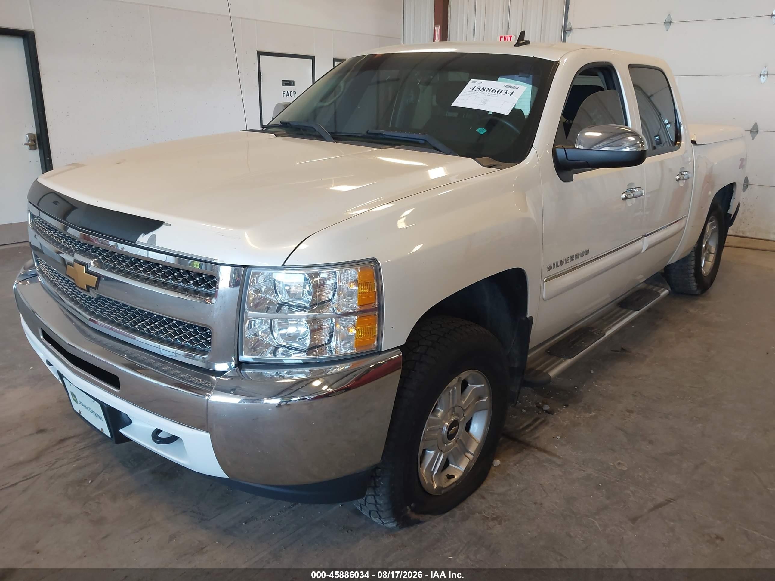2013 Chevrolet Silverado 1500 Lt Белый vin: 3GCPKSE74DG173452