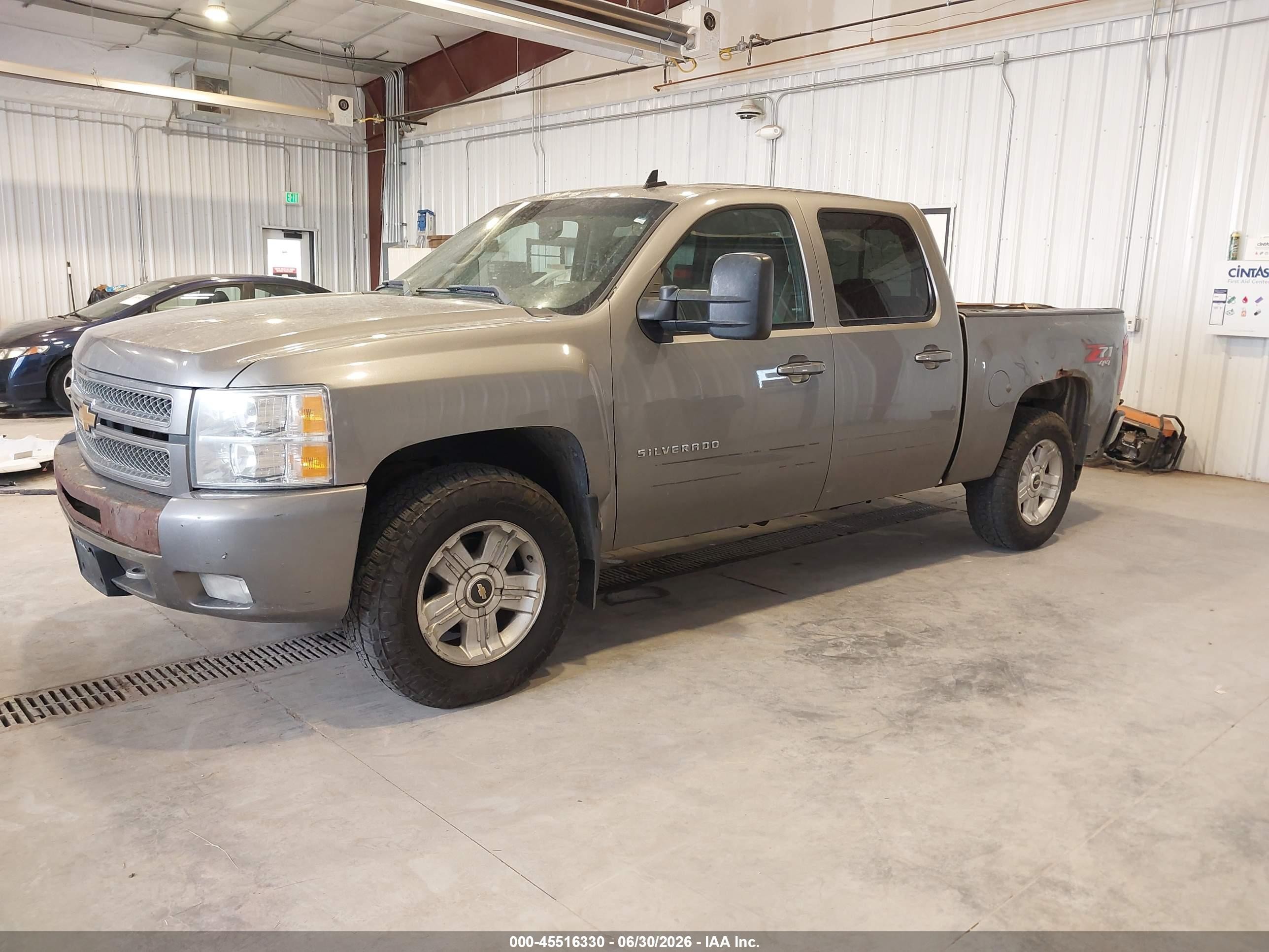 2013 Chevrolet Silverado 1500 Lt Gray vin: 3GCPKSE74DG175475