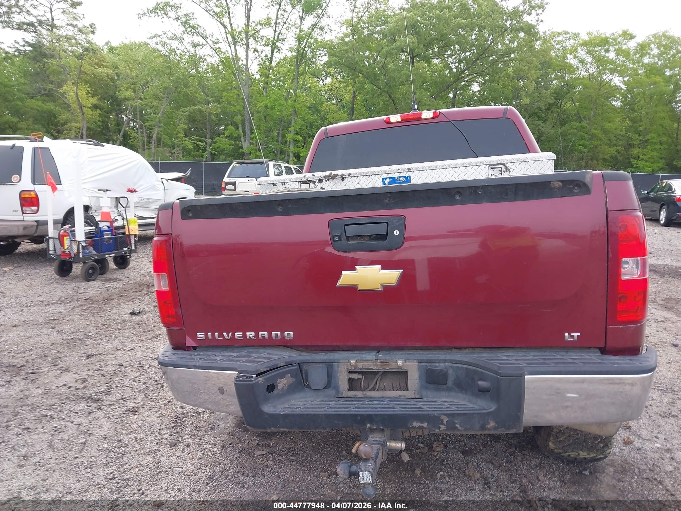 2013 Chevrolet Silverado 1500 Lt Red vin: 3GCPKSE74DG245282