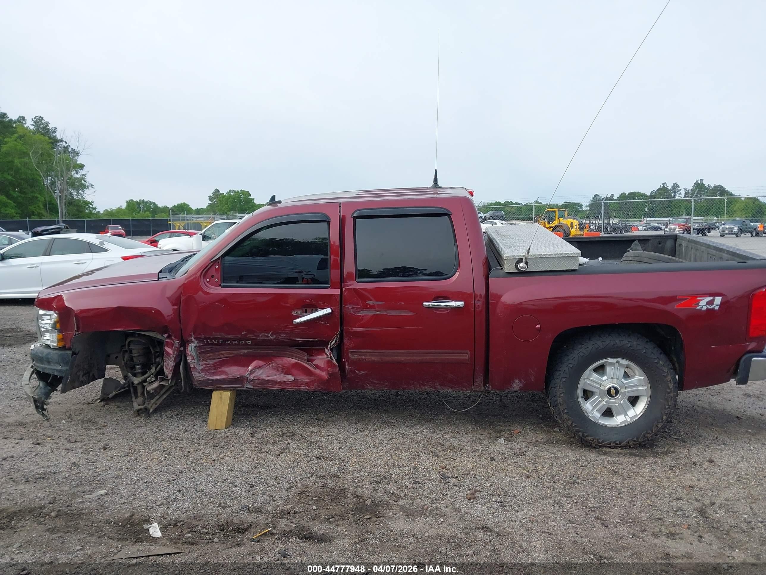 2013 Chevrolet Silverado 1500 Lt Red vin: 3GCPKSE74DG245282
