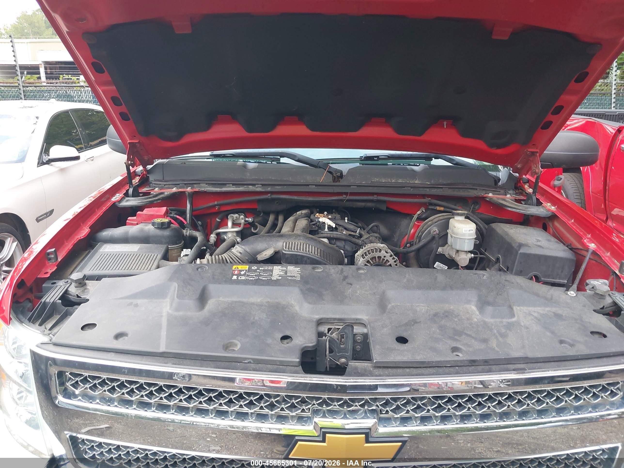 2013 Chevrolet Silverado 1500 Lt Red vin: 3GCPKSE74DG249767