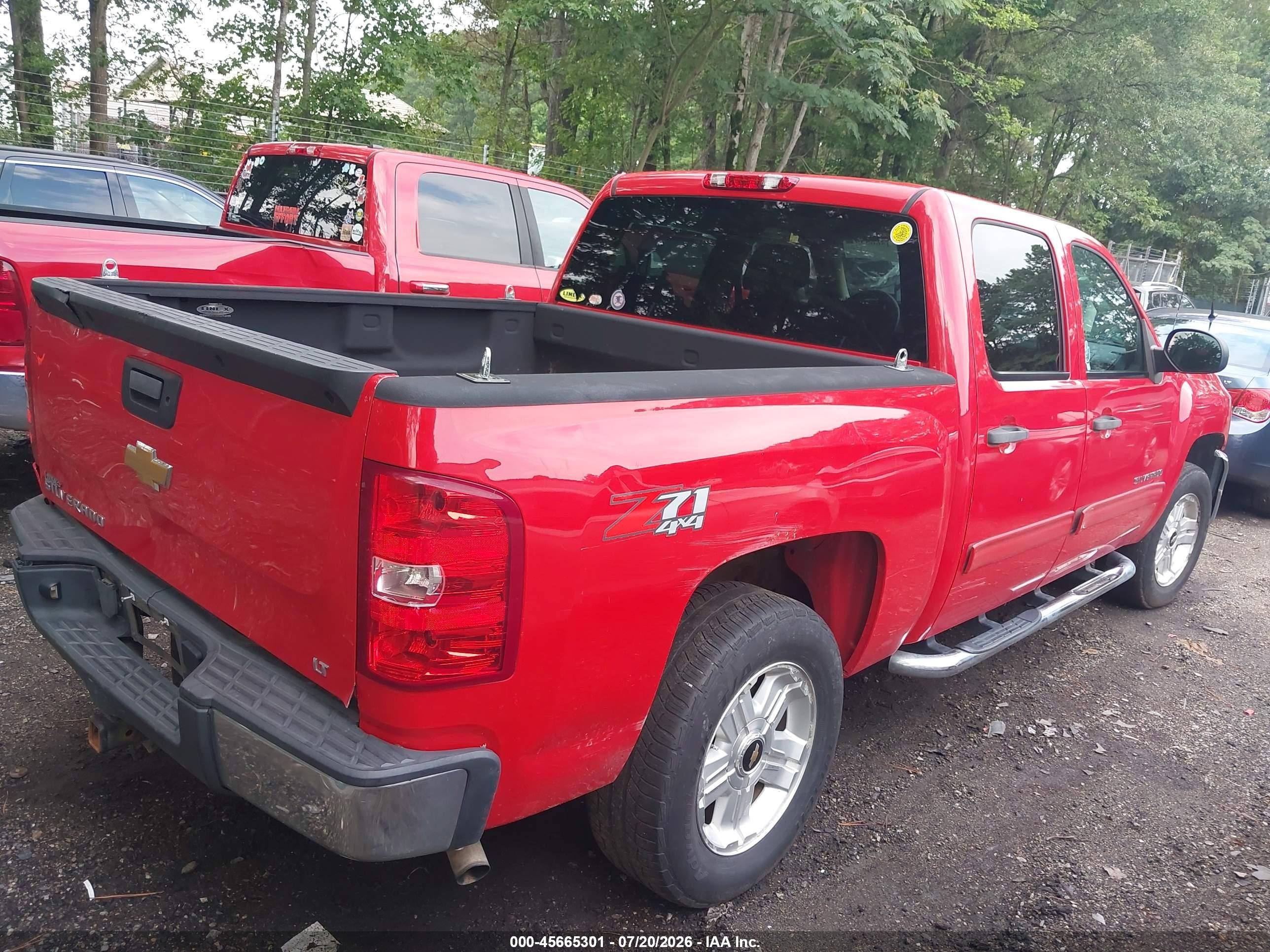 2013 Chevrolet Silverado 1500 Lt Red vin: 3GCPKSE74DG249767