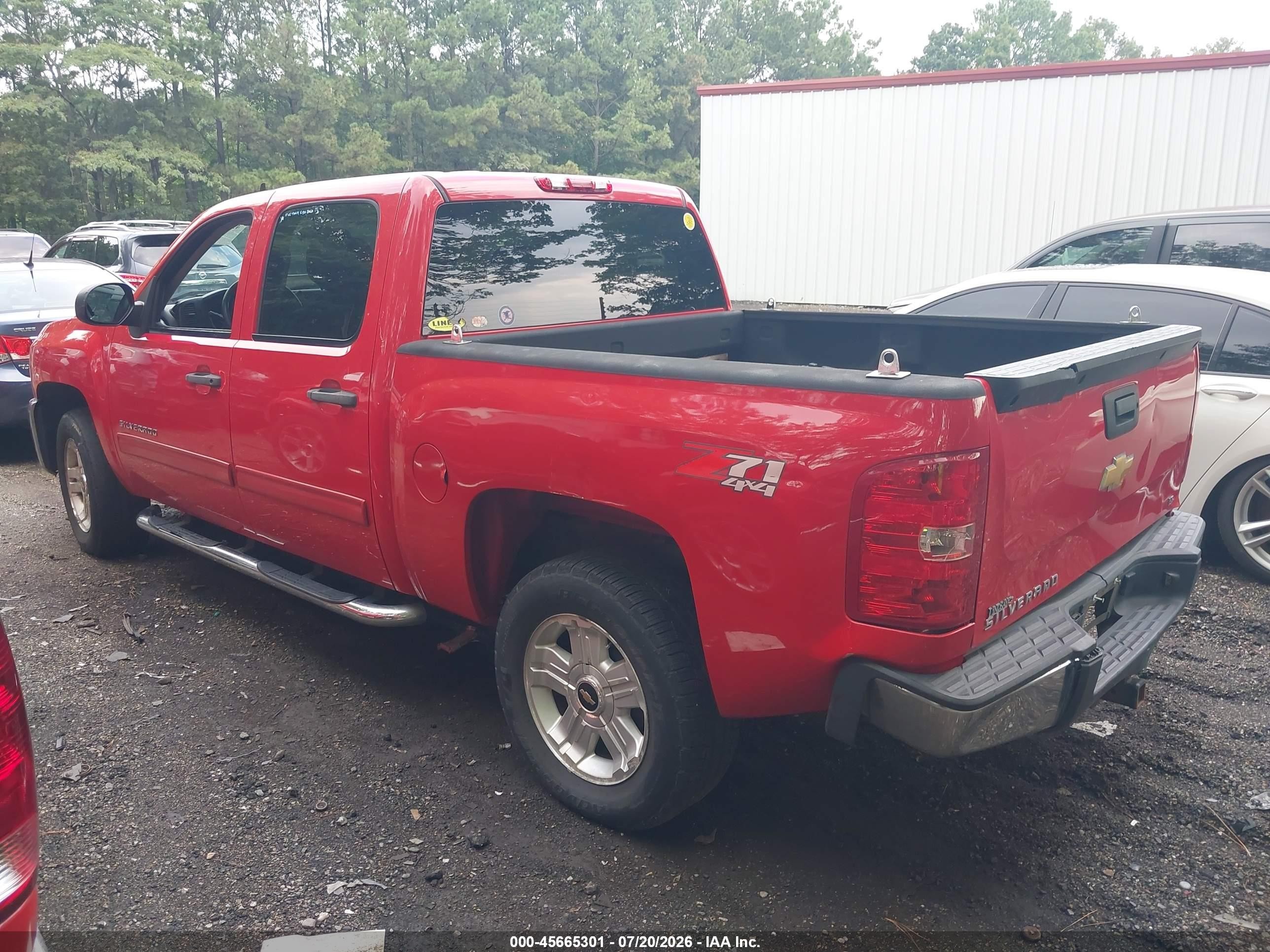 2013 Chevrolet Silverado 1500 Lt Red vin: 3GCPKSE74DG249767