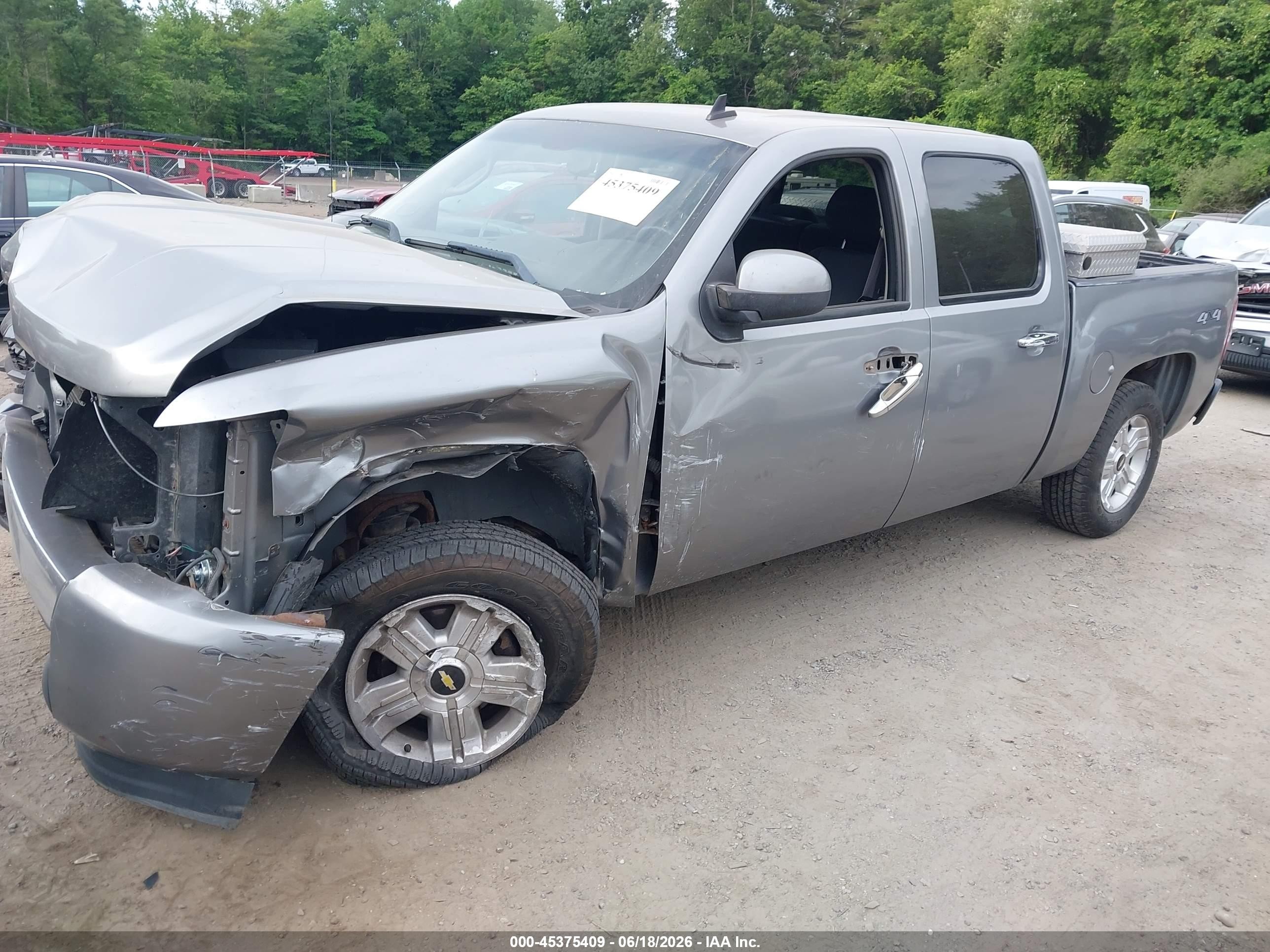 2013 Chevrolet Silverado 1500 Lt Silver vin: 3GCPKSE74DG275737