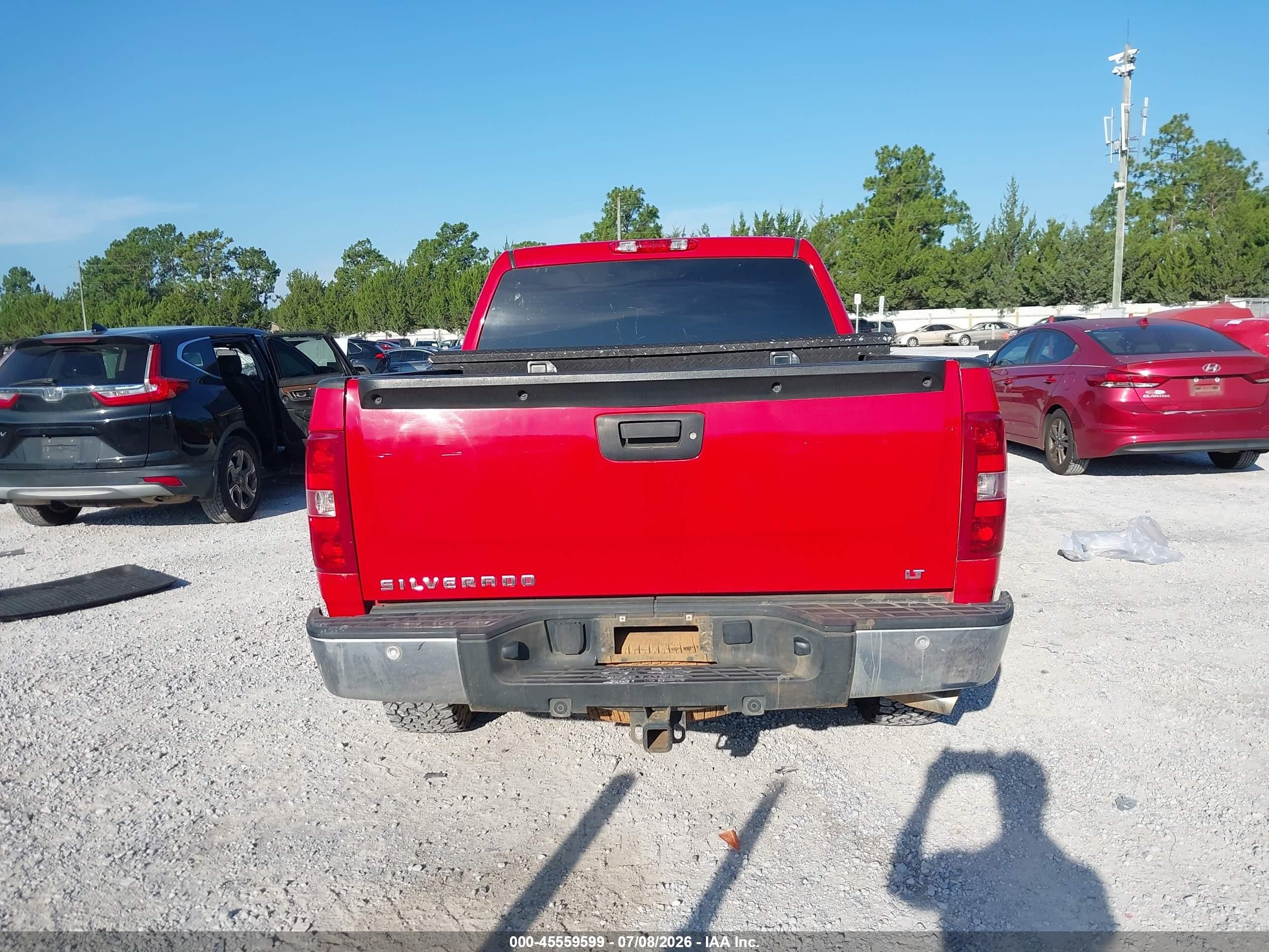 2013 Chevrolet Silverado 1500 Lt Red vin: 3GCPKSE74DG281277