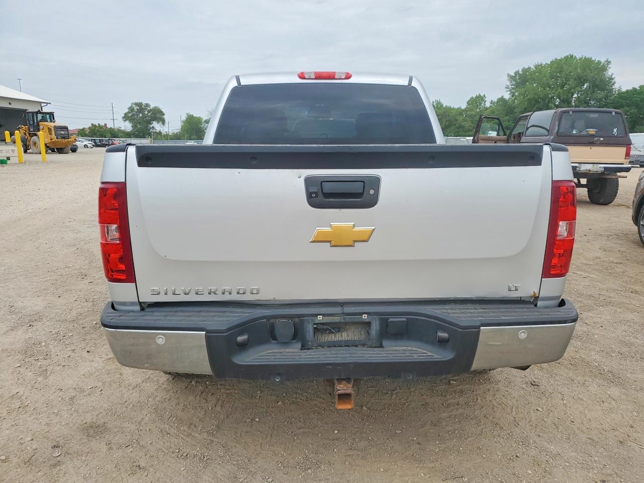 2013 Chevrolet Silverado K1500 Lt Silver vin: 3GCPKSE74DG321745