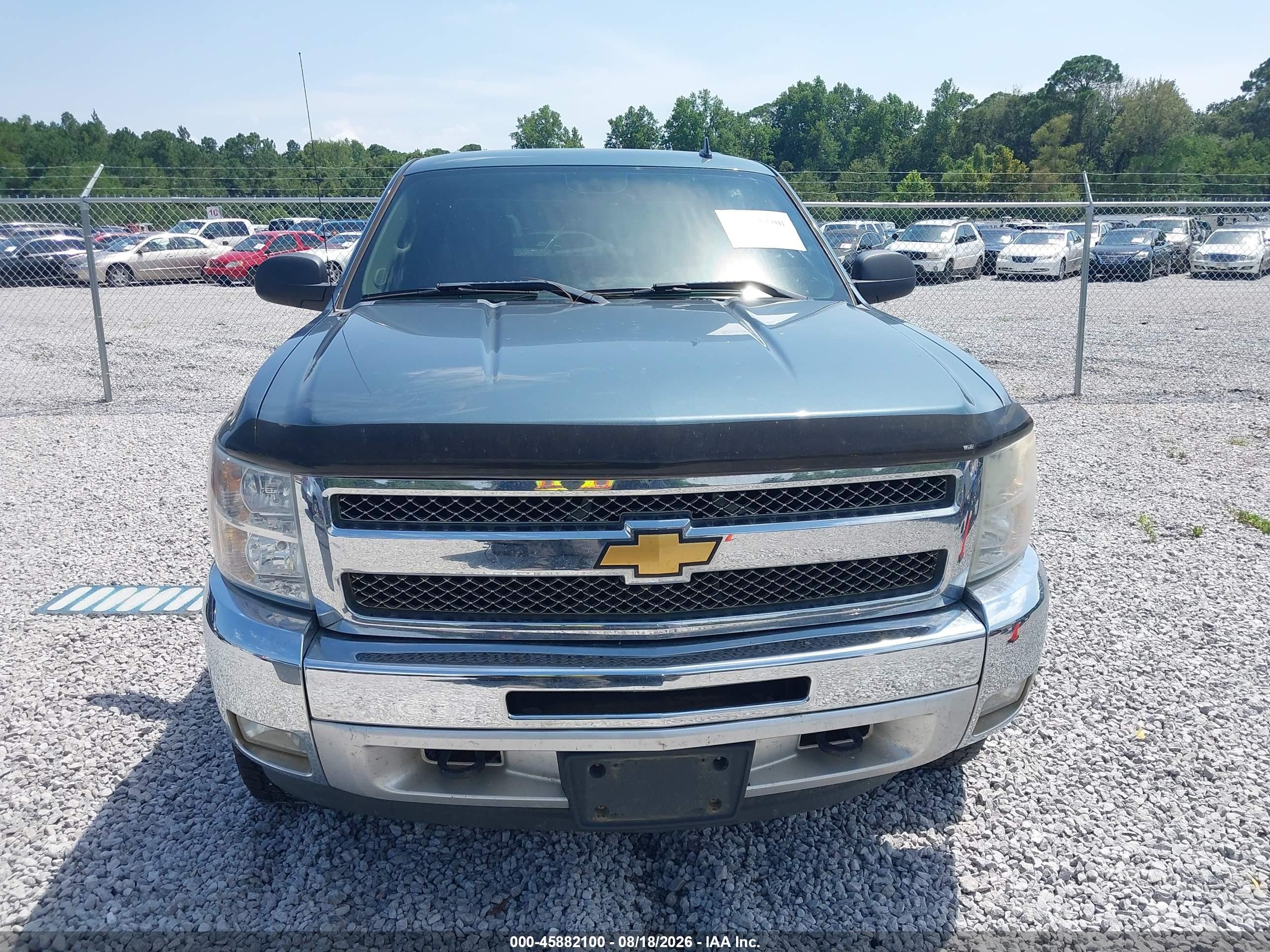 2012 Chevrolet Silverado 1500 Lt Blue vin: 3GCPKSE75CG104736