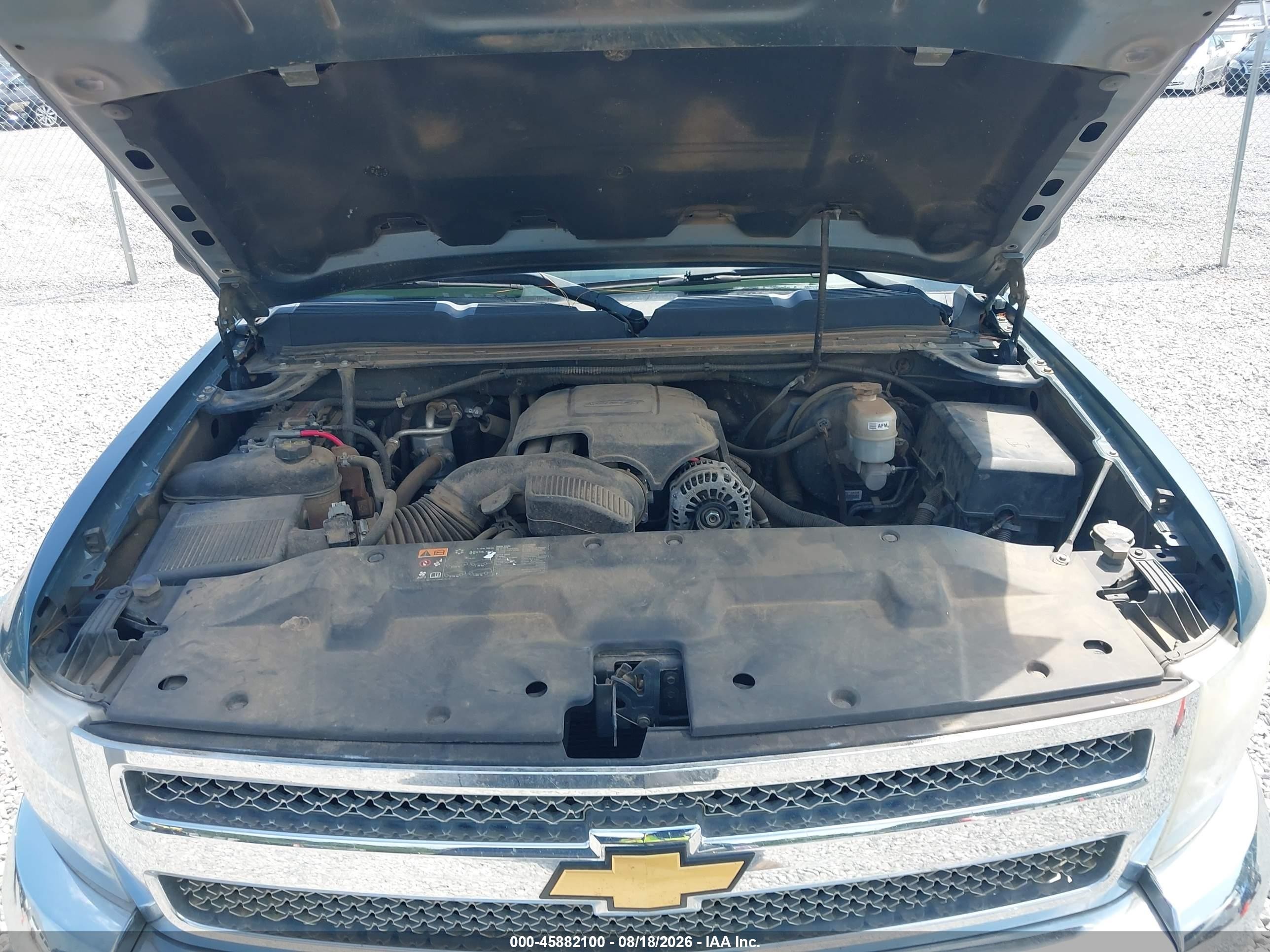 2012 Chevrolet Silverado 1500 Lt Blue vin: 3GCPKSE75CG104736