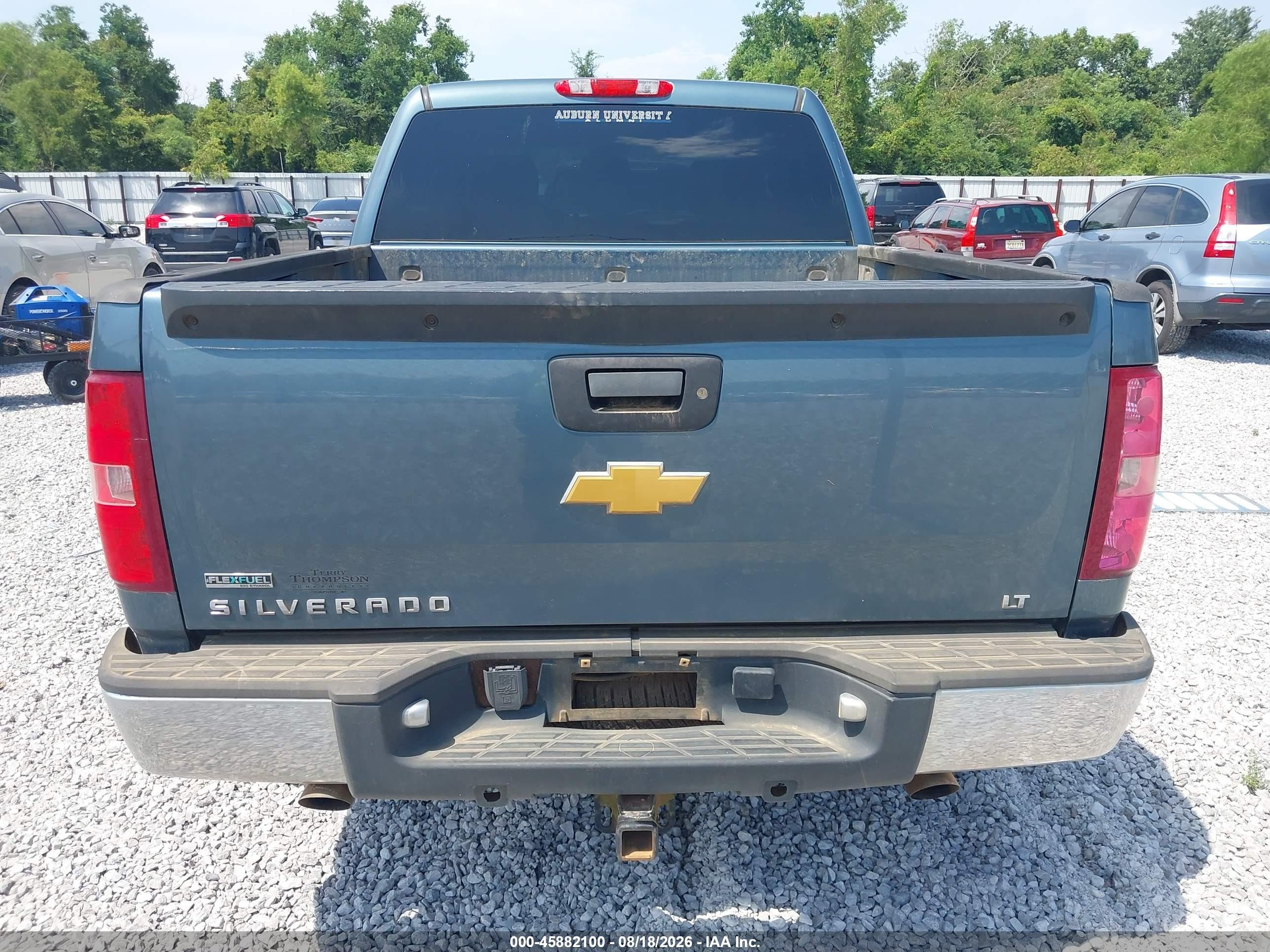 2012 Chevrolet Silverado 1500 Lt Blue vin: 3GCPKSE75CG104736