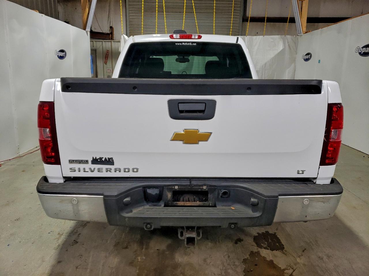 2012 Chevrolet Silverado K1500 Lt White vin: 3GCPKSE75CG148719