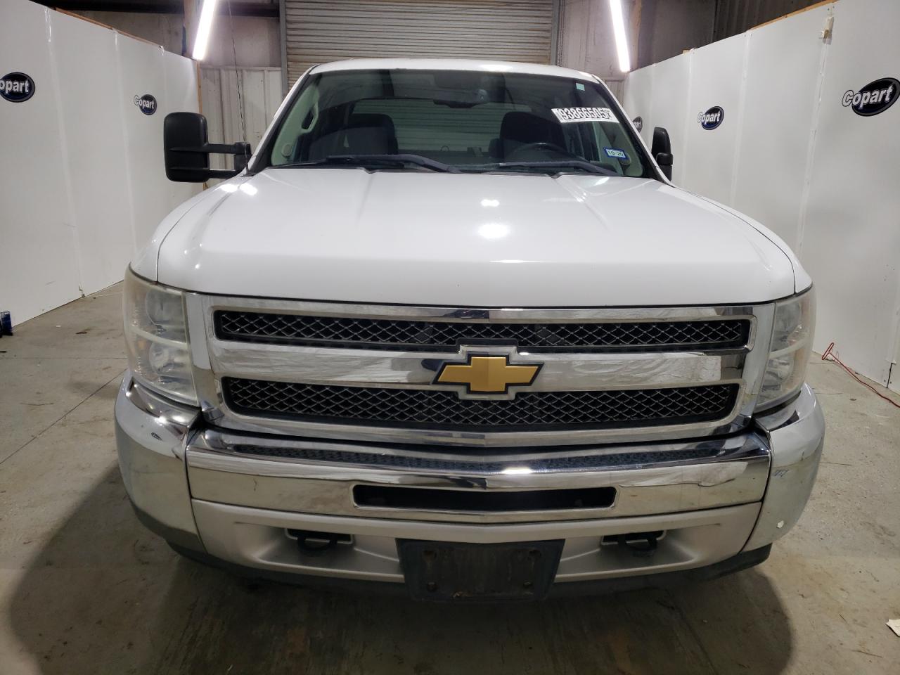 2012 Chevrolet Silverado K1500 Lt White vin: 3GCPKSE75CG148719 Damage: Left Head Lamp, Faded, Repair Required
