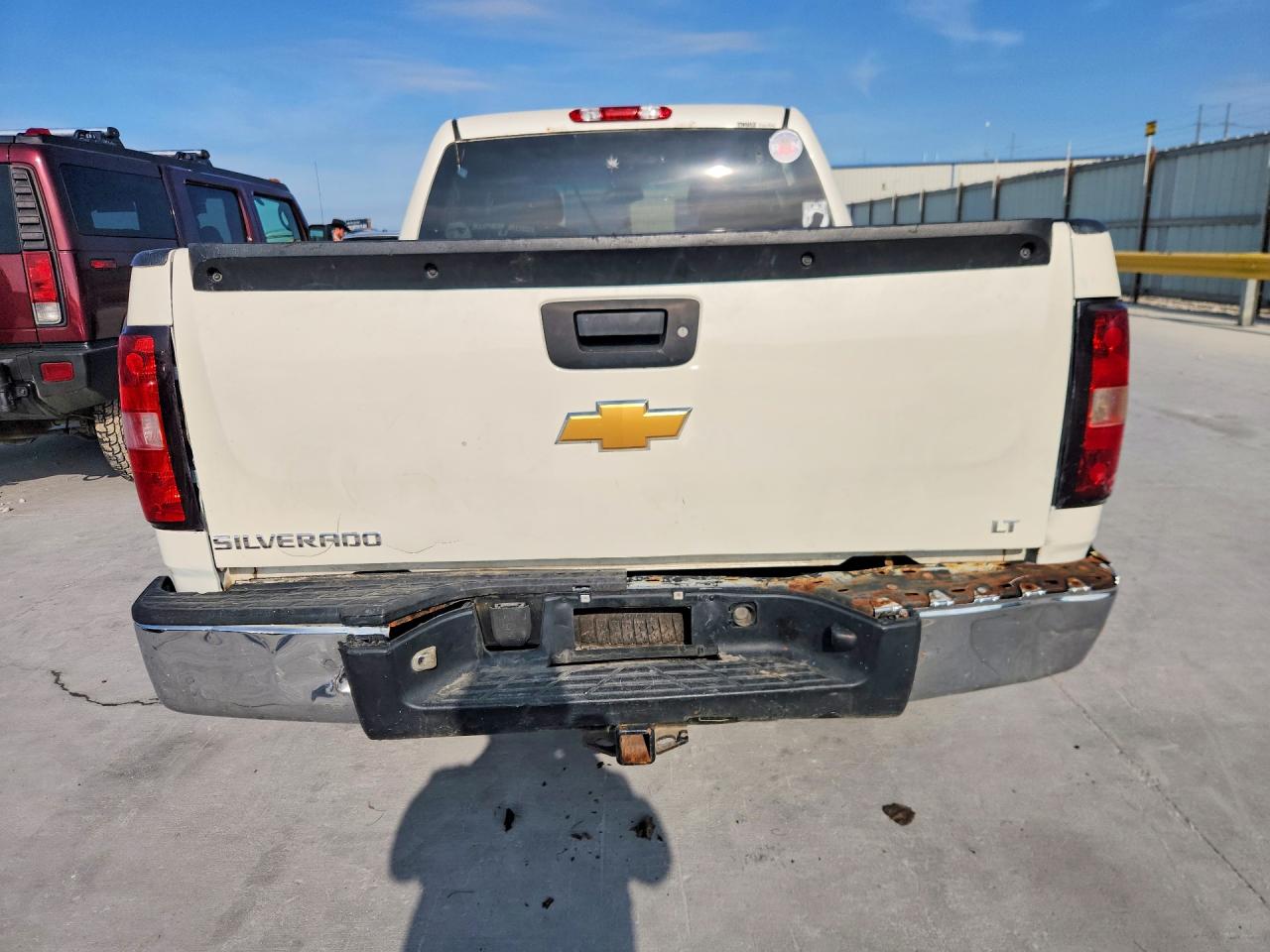 2012 Chevrolet Silverado K1500 Lt White vin: 3GCPKSE75CG201872