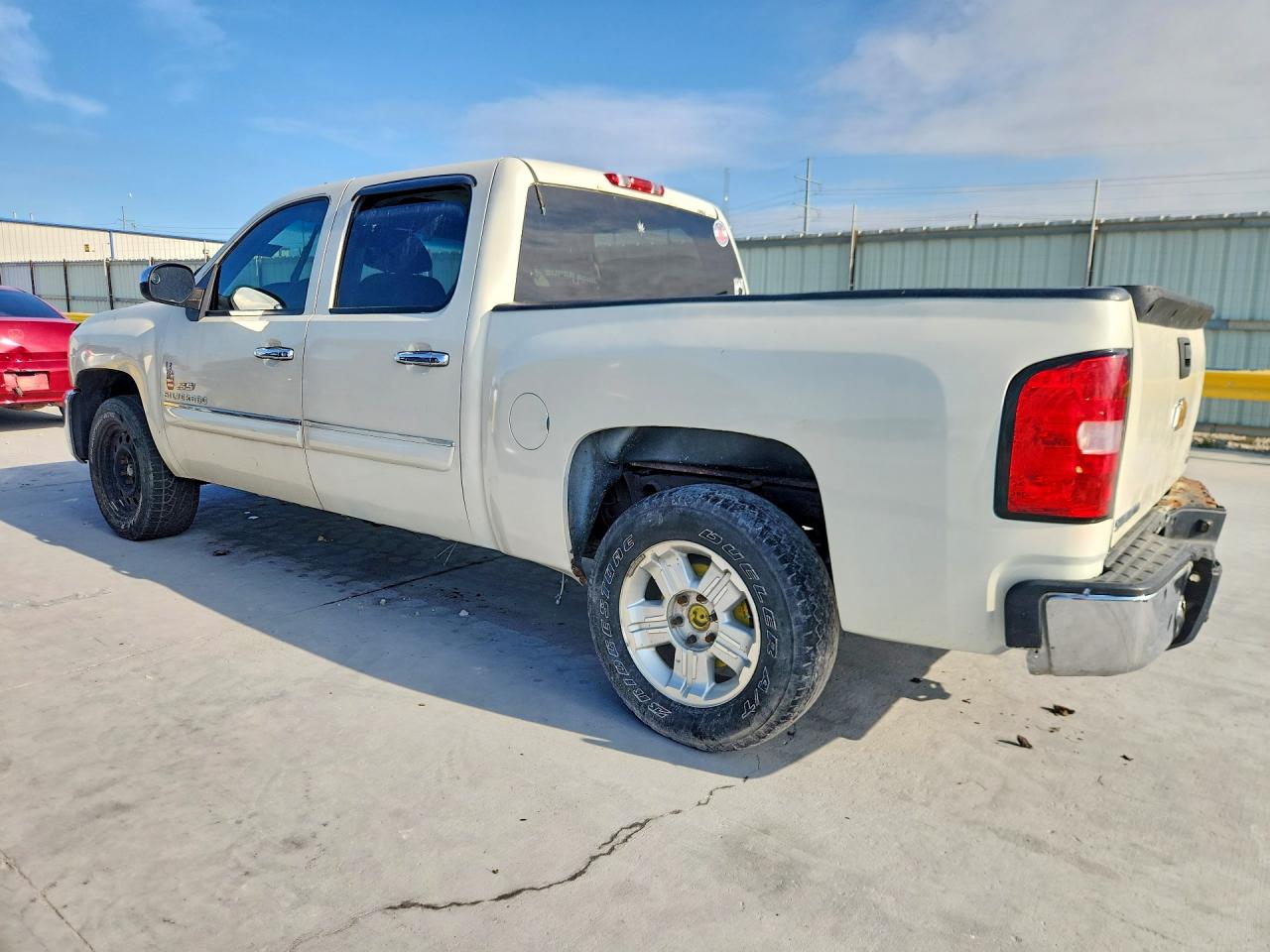 2012 Chevrolet Silverado K1500 Lt White vin: 3GCPKSE75CG201872