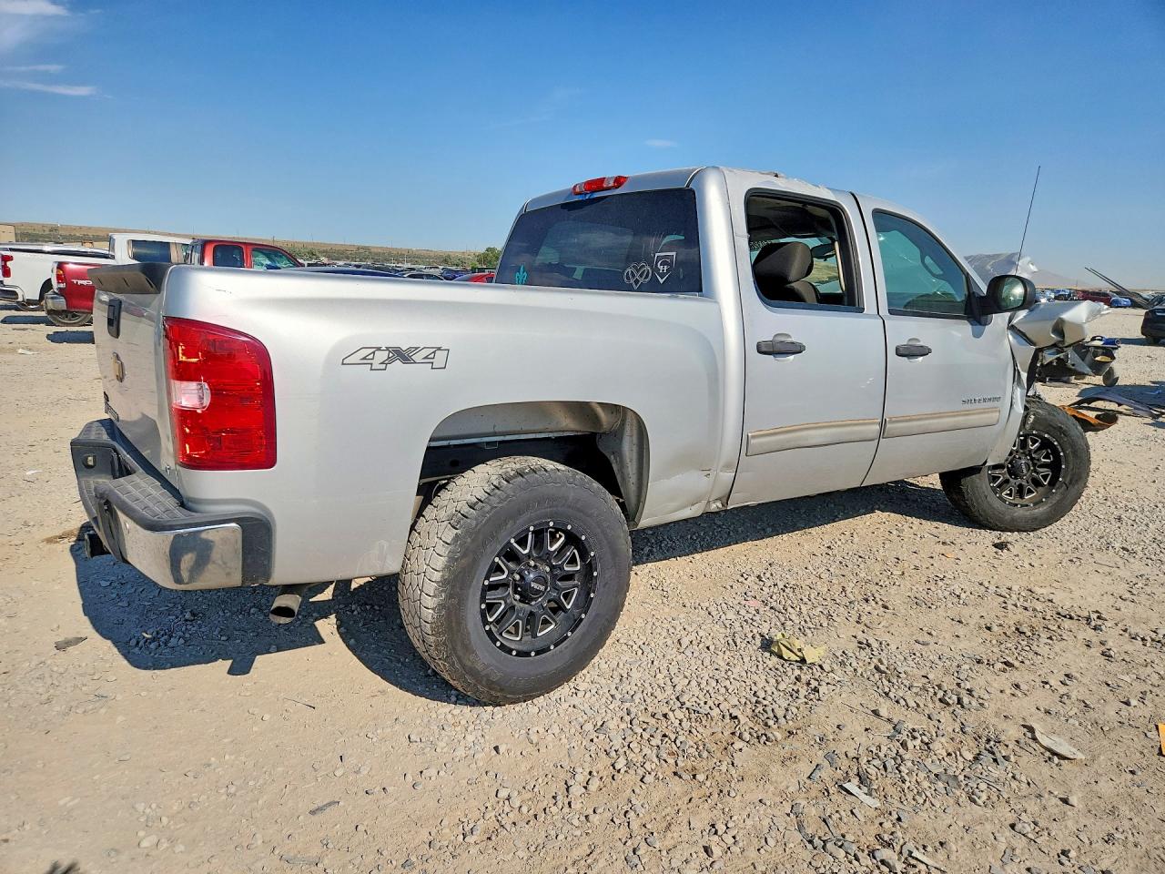 2012 Chevrolet Silverado K1500 Lt Silver vin: 3GCPKSE75CG249033