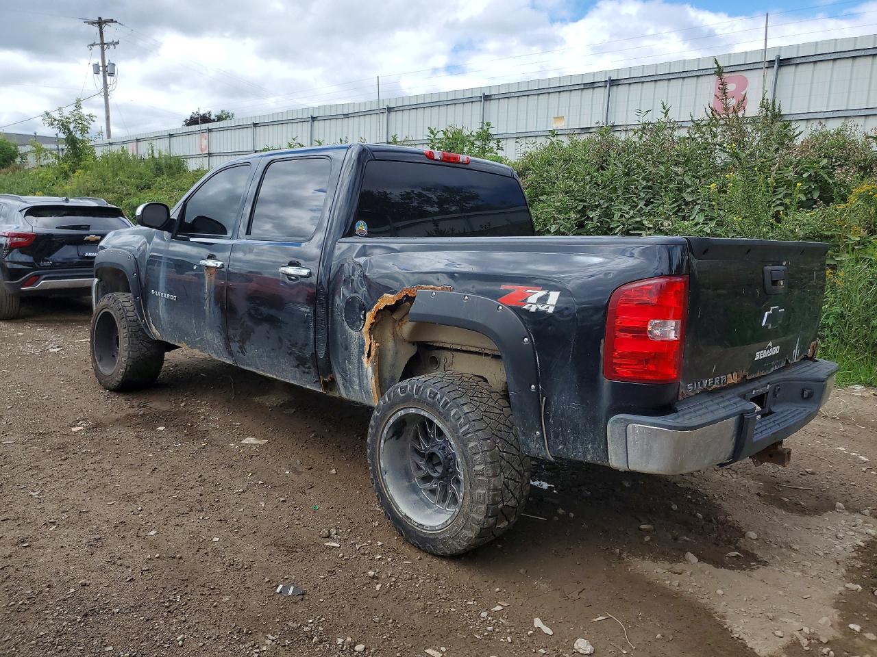 2012 Chevrolet Silverado K1500 Lt Black vin: 3GCPKSE75CG282839