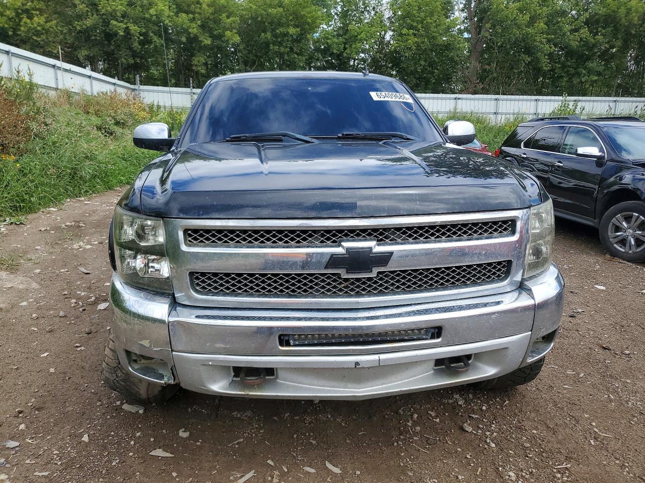 2012 Chevrolet Silverado K1500 Lt Black vin: 3GCPKSE75CG282839