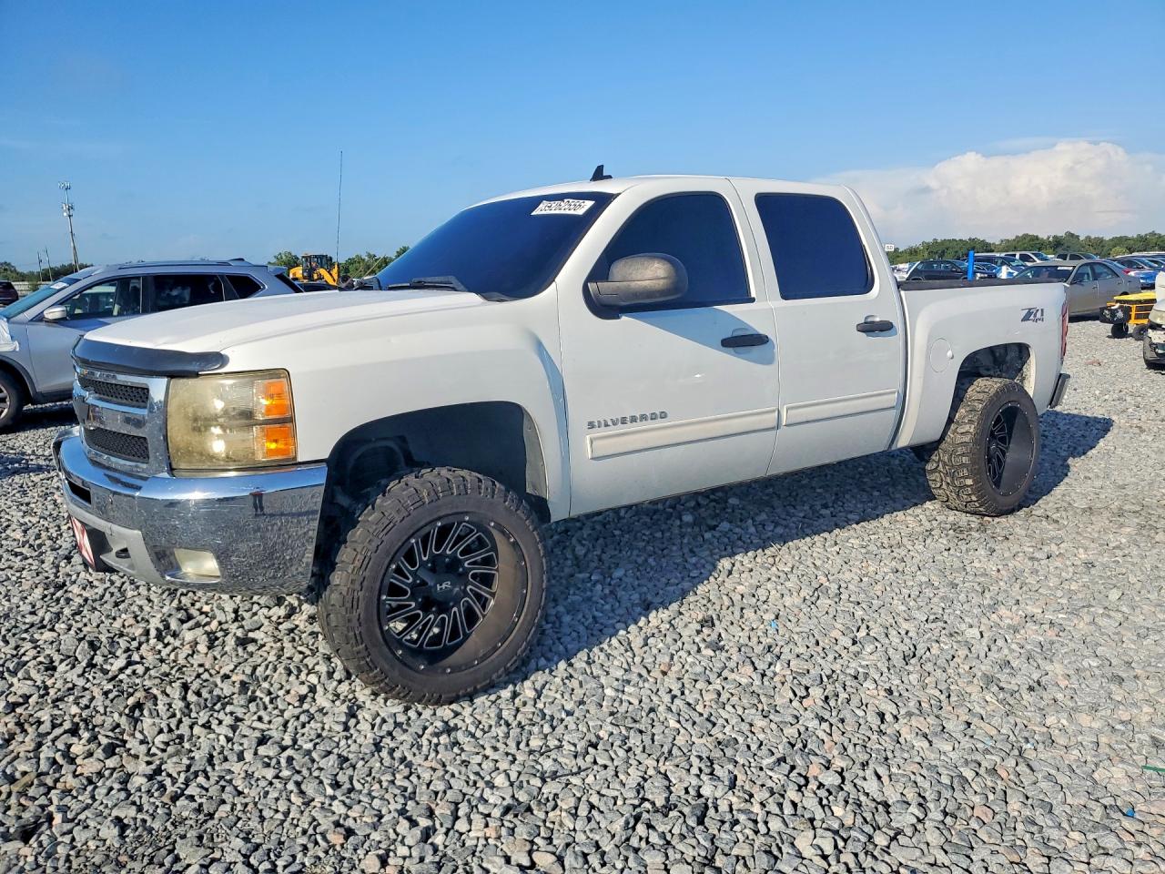 2012 Chevrolet Silverado K1500 Lt White vin: 3GCPKSE75CG293114