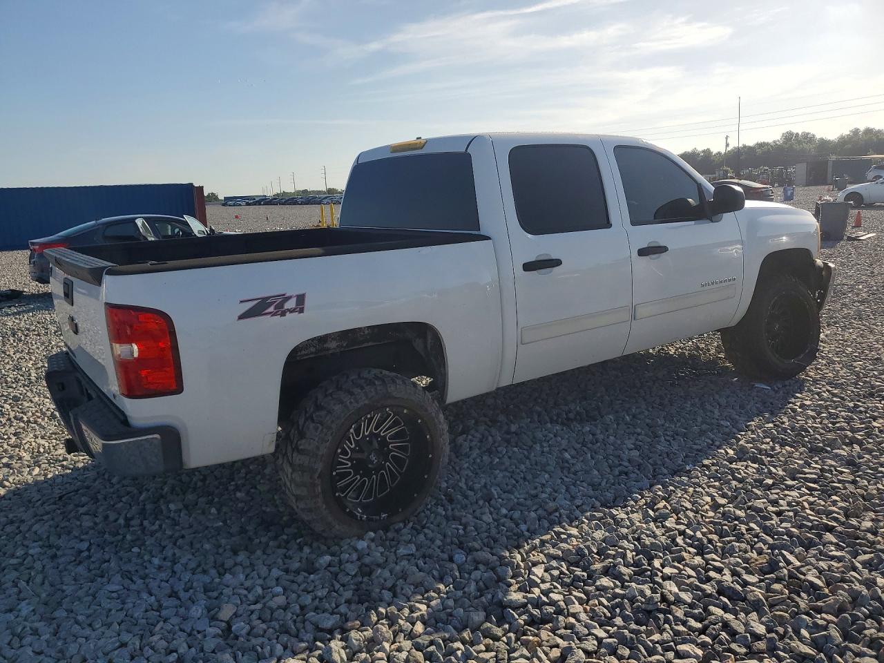 2012 Chevrolet Silverado K1500 Lt White vin: 3GCPKSE75CG293114